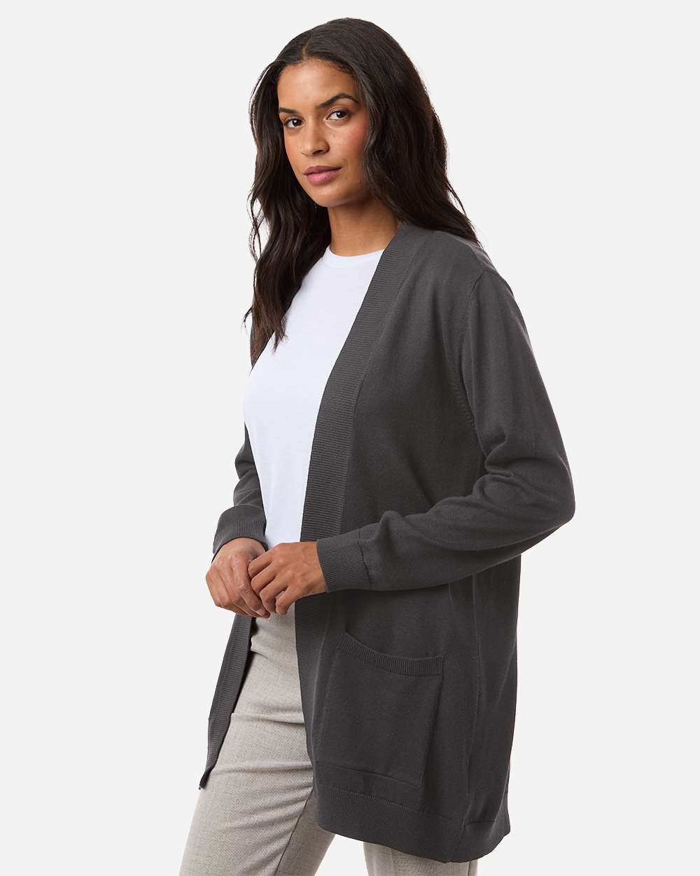 DG447W - Women's Classics Open Cardigan Sweater