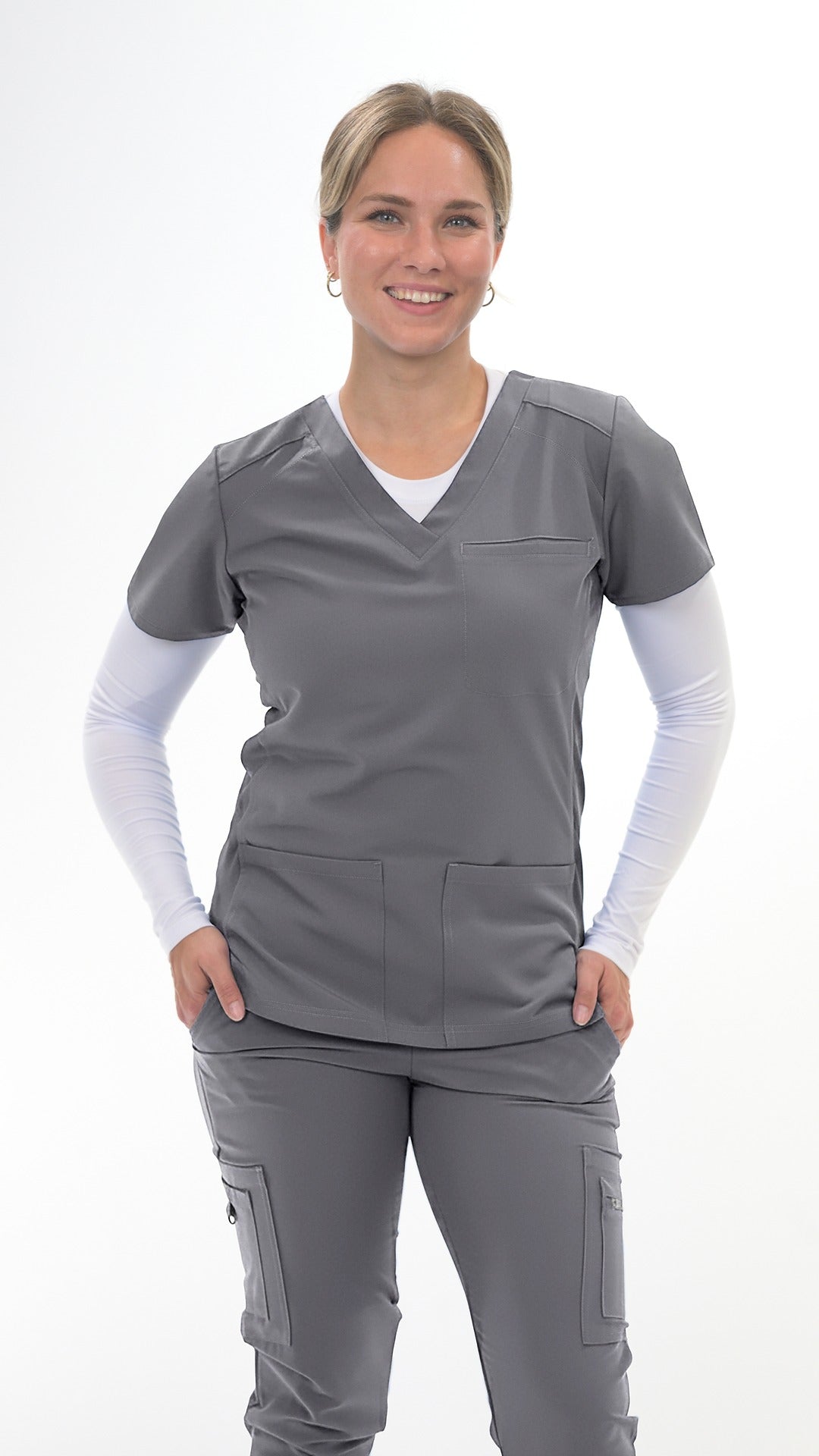 3602 - Flaunt Women's Scrub Top