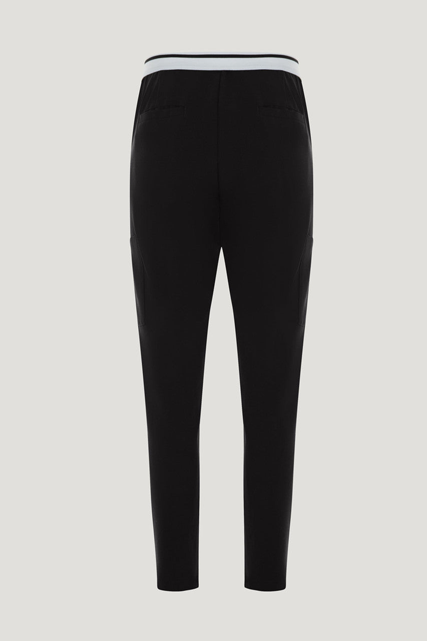 *Last Few* 370 White Cross VTess Slim Fit Pants
