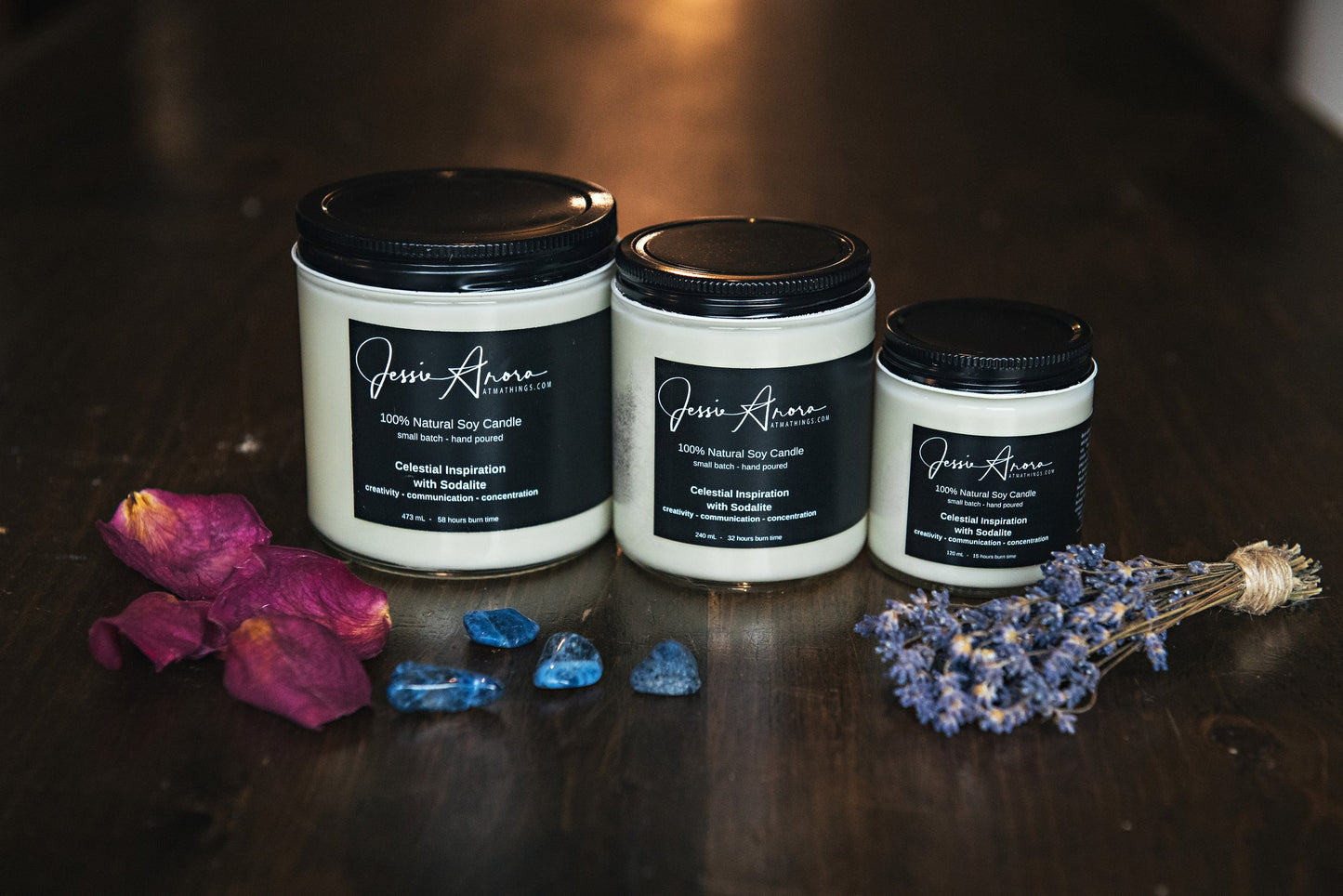 Celestial Inspiration Soy Candle(120ML - 15 hours burn time)