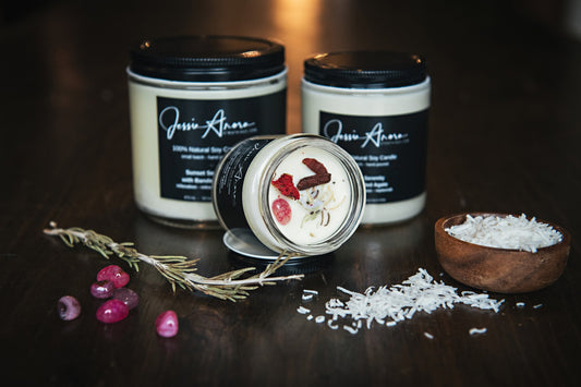 Sunset Serenity Soy Candle(120ML - 15 hours burn time)