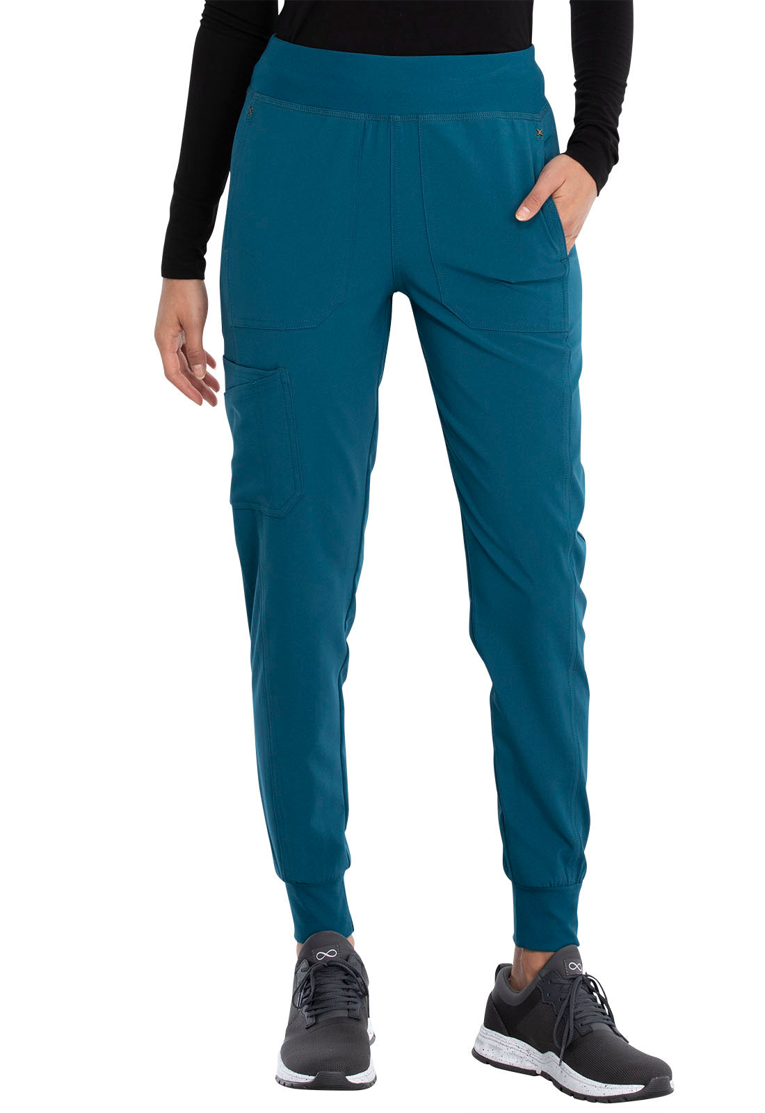 Cheroke-Women's Mid Rise Jogger Scrub Pant