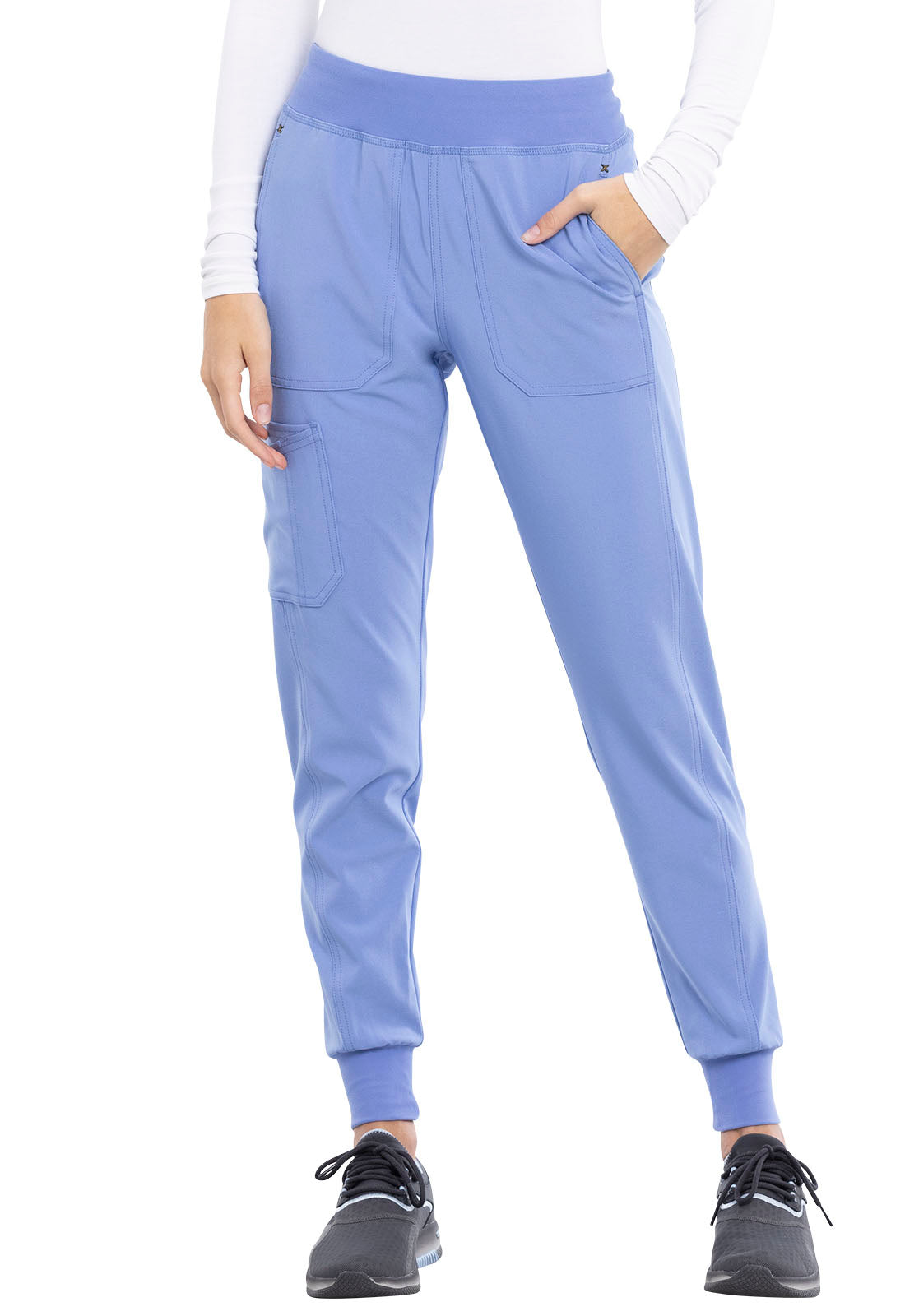 Cheroke-Women's Mid Rise Jogger Scrub Pant