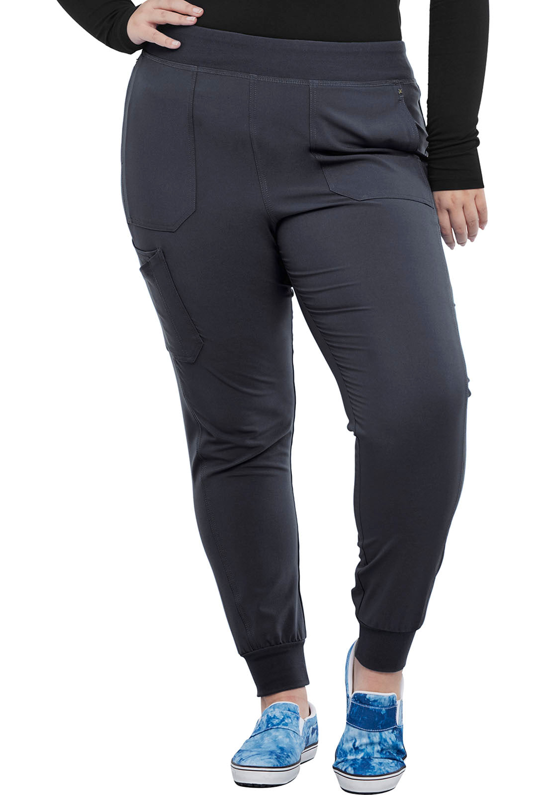 Cheroke-Women's Mid Rise Jogger Scrub Pant
