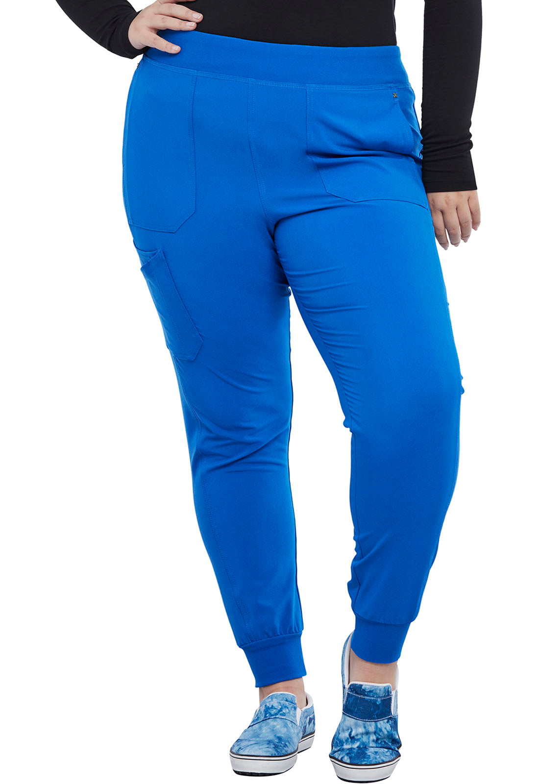 Cheroke-Women's Mid Rise Jogger Scrub Pant