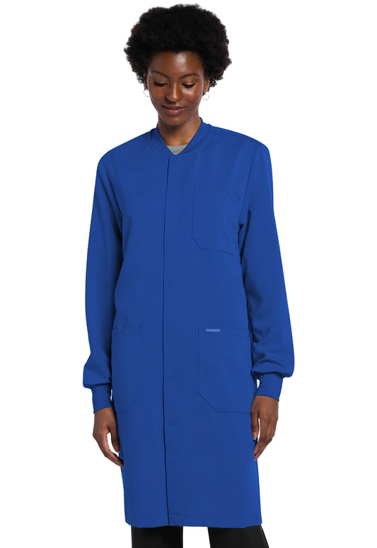 Cherokee- Unisex 40" Snap Front Lab Coat
