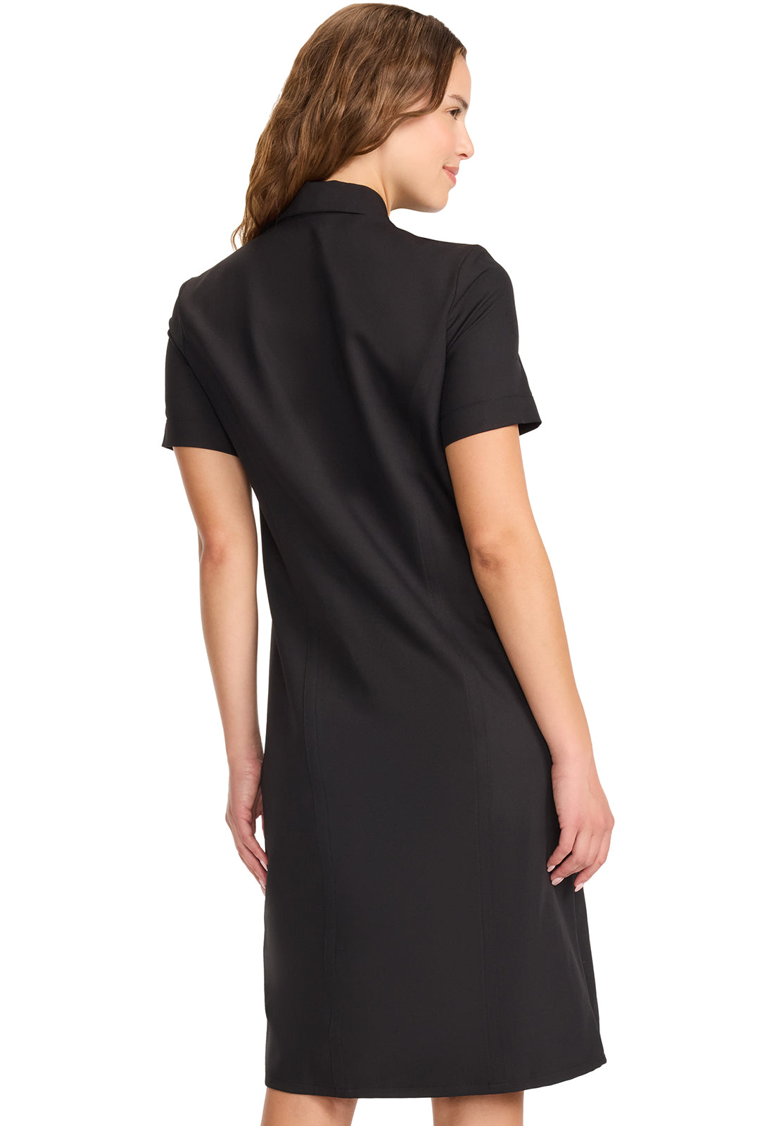 CK512A - Cherokee Women Button Front Dress