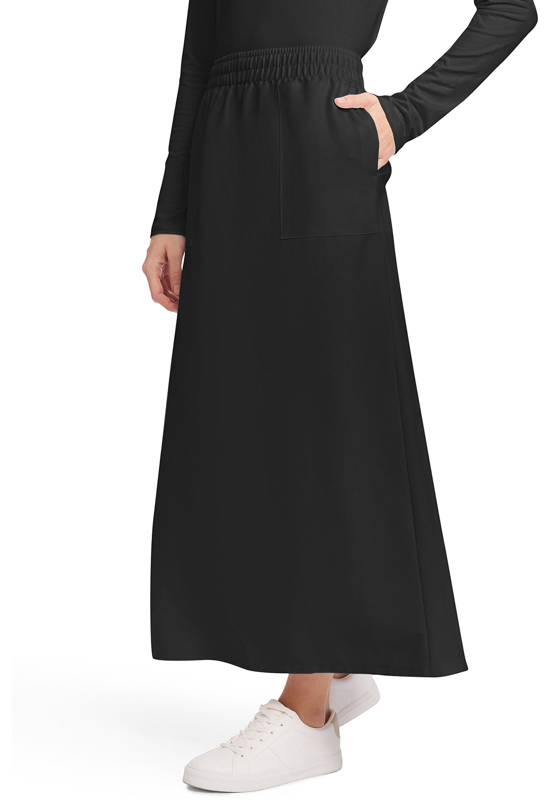 CK564A - Cherokee Women's 3-Pocket Elastic Waist Skirt