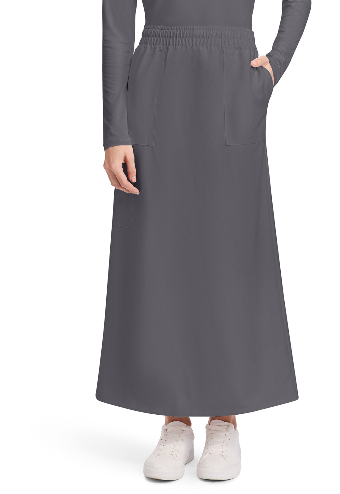CK564A - Cherokee Women's 3-Pocket Elastic Waist Skirt