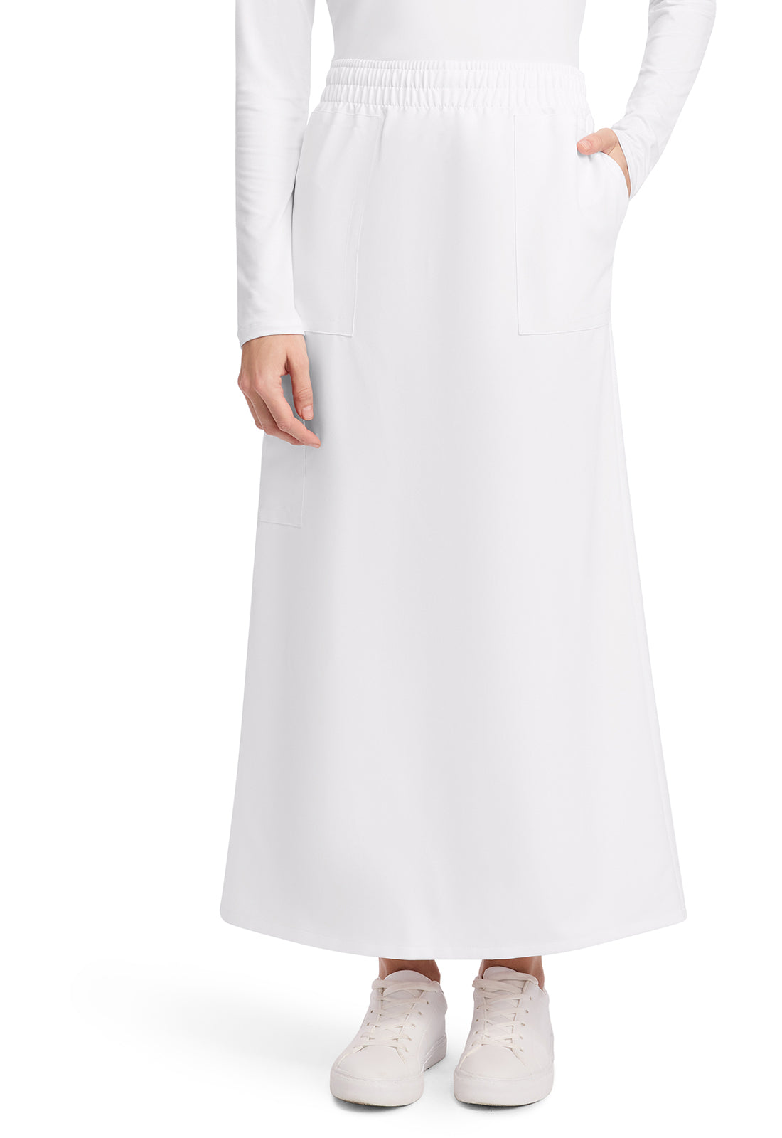 CK564A - Cherokee Women's 3-Pocket Elastic Waist Skirt