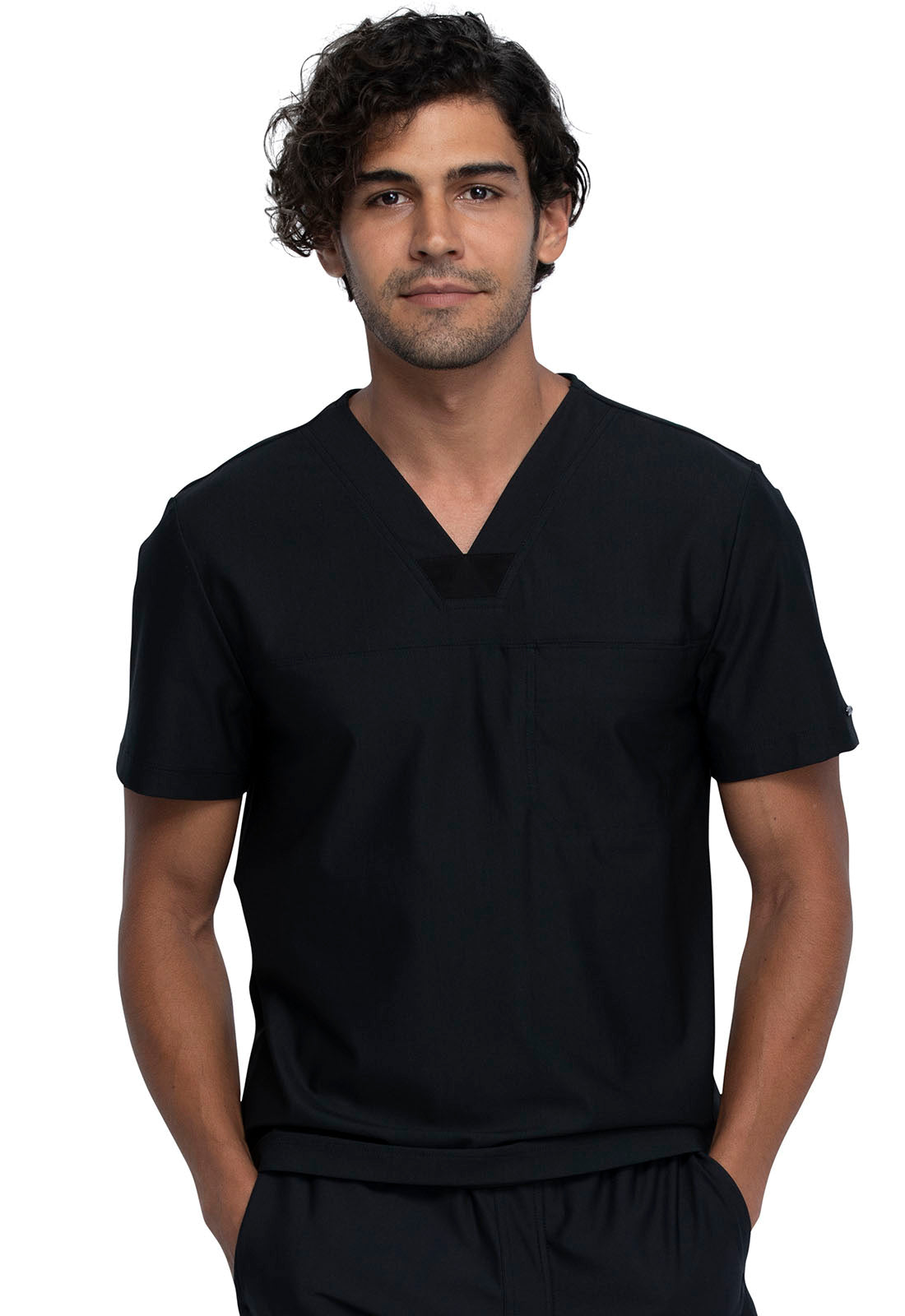 CK885- Cherokee- Men's Tuckable V-Neck Top