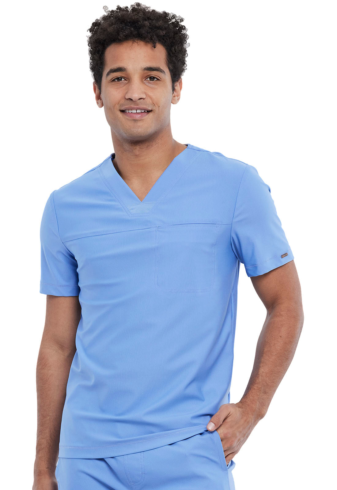 CK885- Cherokee- Men's Tuckable V-Neck Top