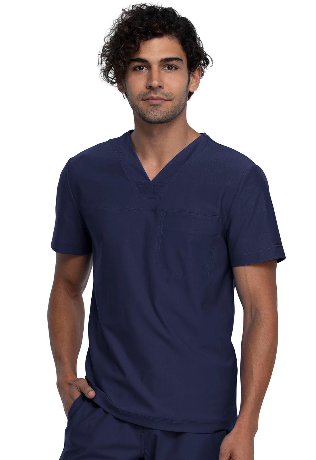 CK885- Cherokee- Men's Tuckable V-Neck Top
