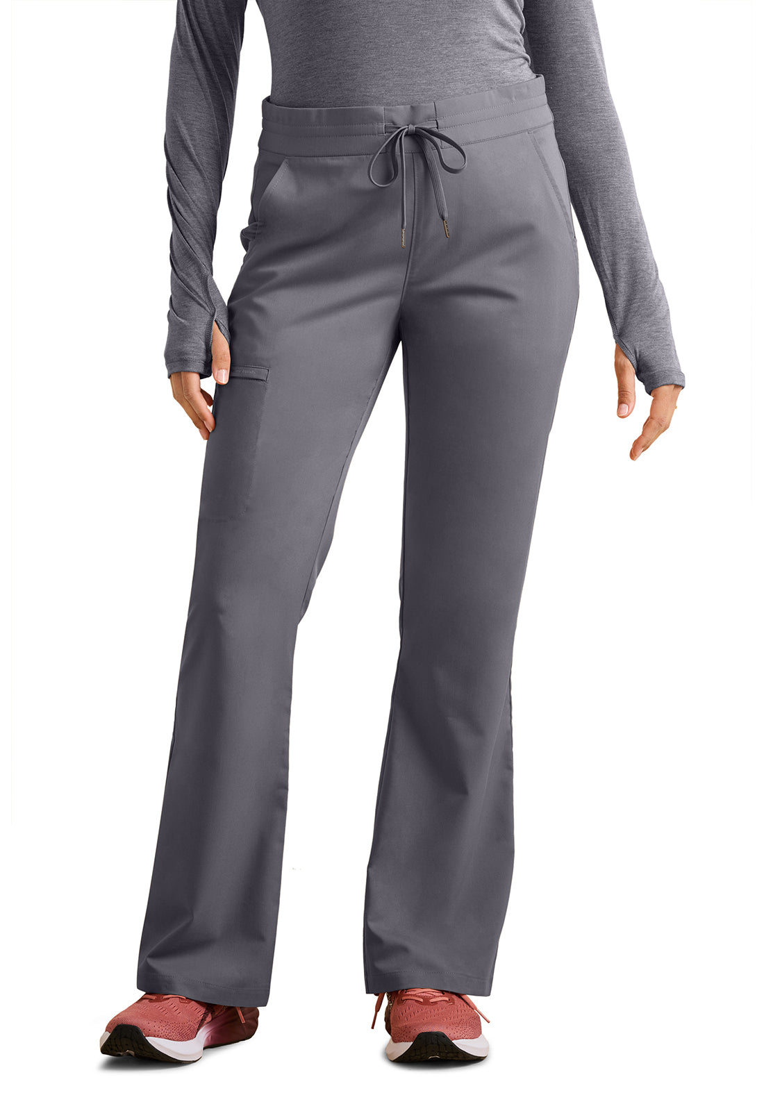 Women's Healing Hands Tessa Mid Rise Drawstring Boot Cut Pant