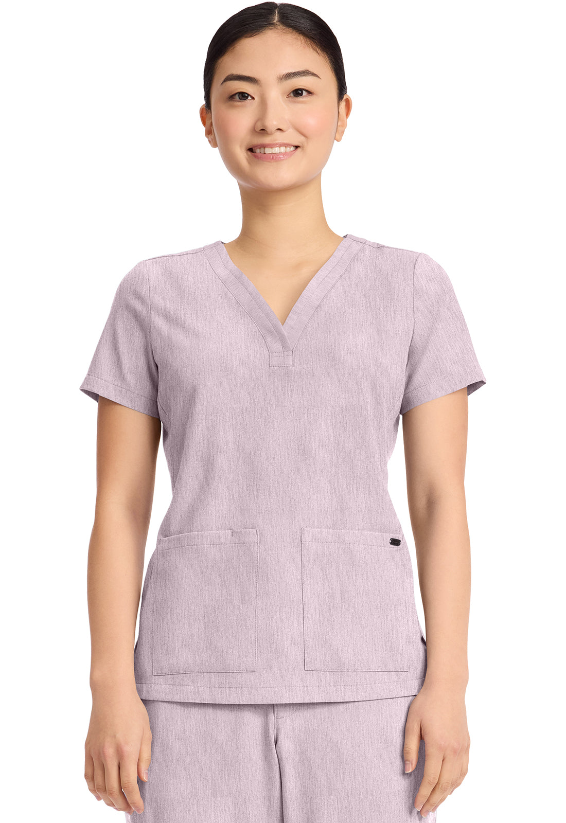 HH751 - Cherokee Women's 3-Pocket Y-Neck