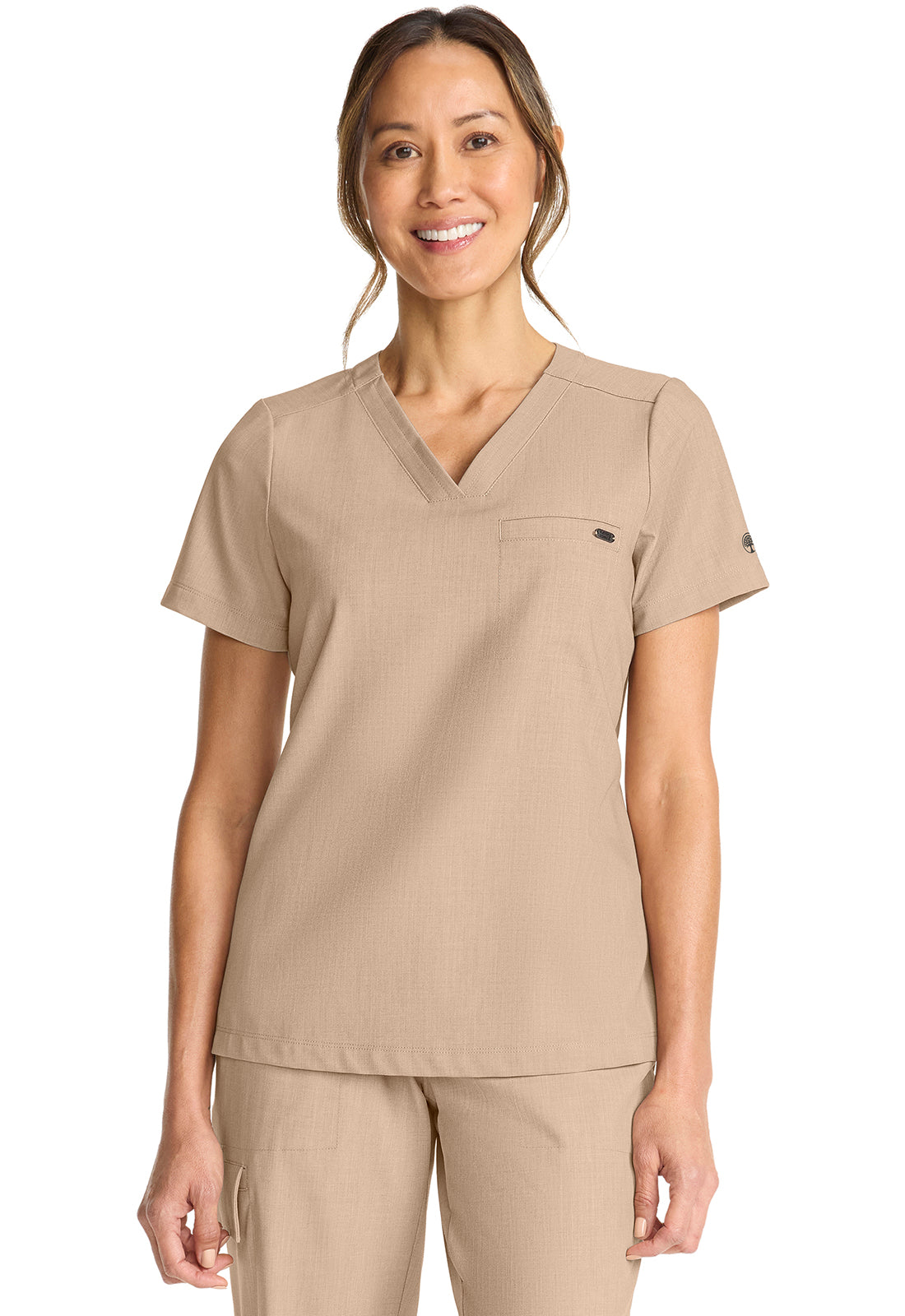 HH755 - Cherokee Women's Tuck-in V-Neck Top