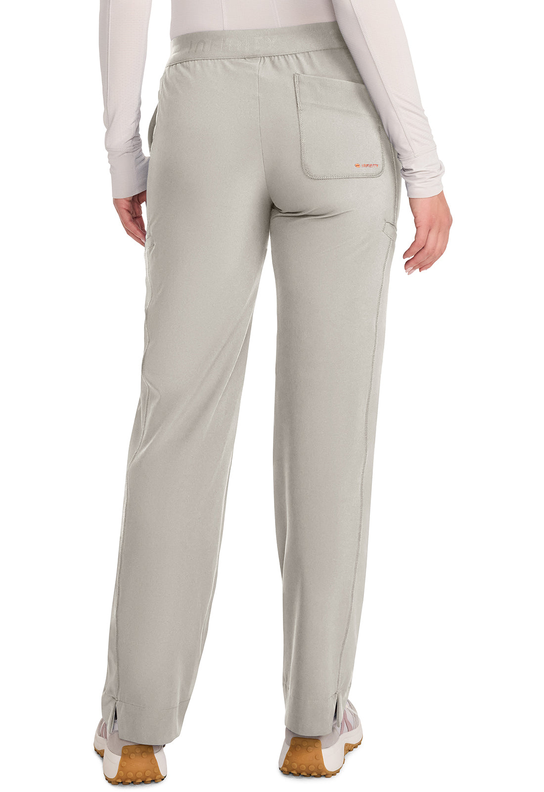 IN011A - Cherokee Women's Mid-Rise Wide Leg Pant