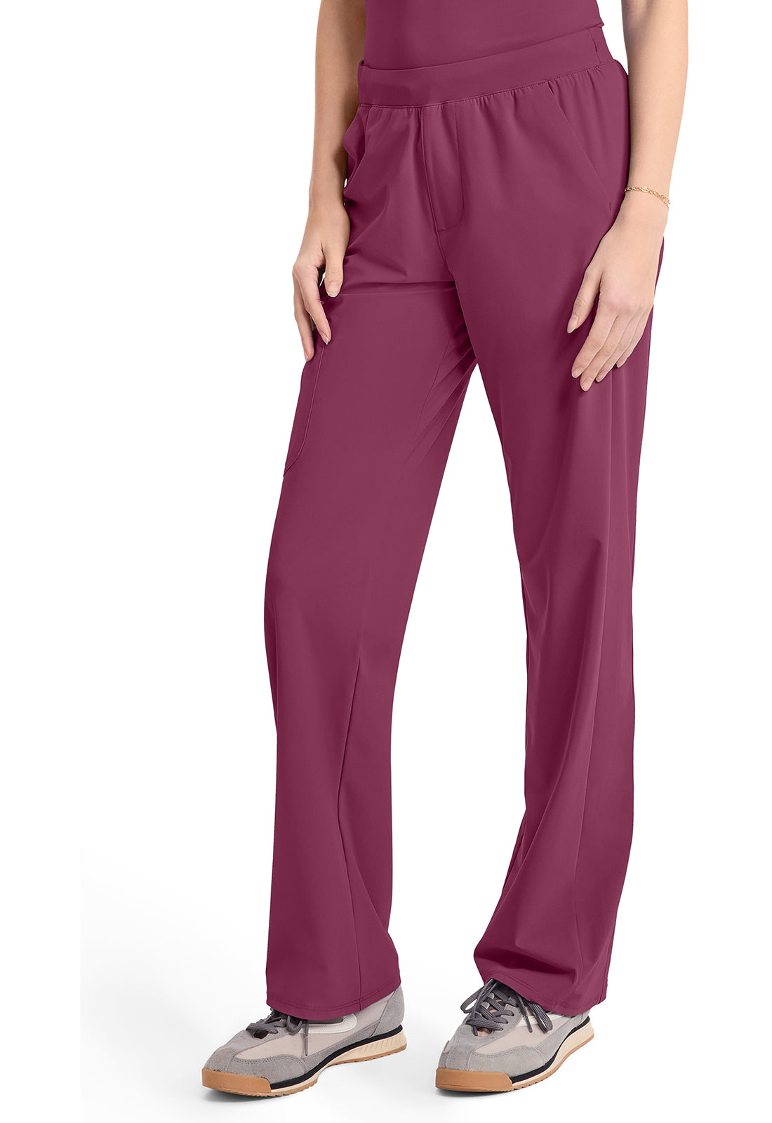 IN023A - Cherokee Women's 4-Pocket Straight Leg Pant