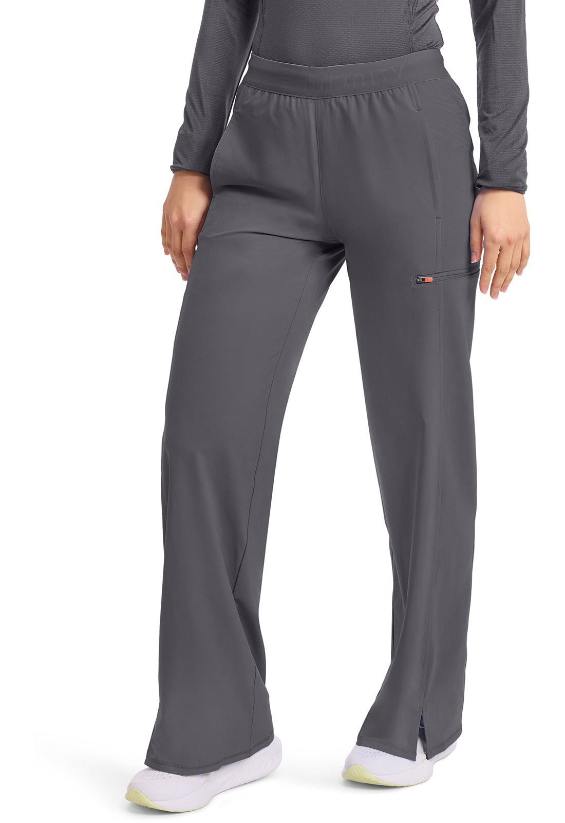 IN028A - Cherokee Women's 6-Pocket Wide Leg Pant