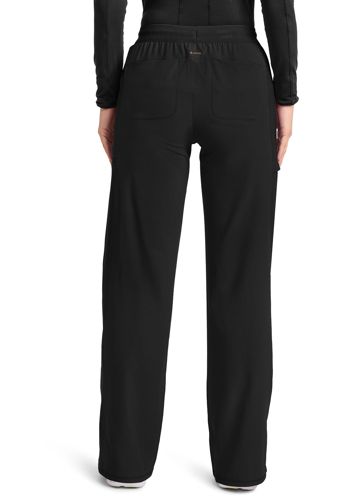 IN028A - Cherokee Women's 6-Pocket Wide Leg Pant
