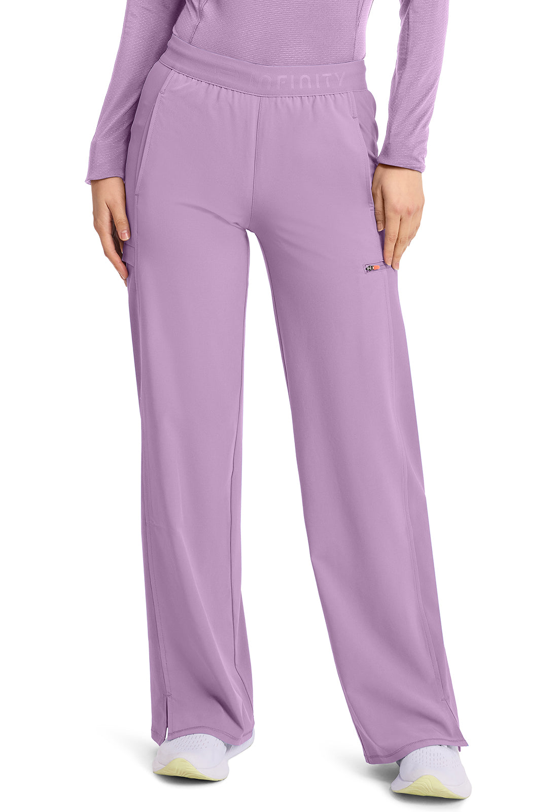 IN028A - Cherokee Women's 6-Pocket Wide Leg Pant