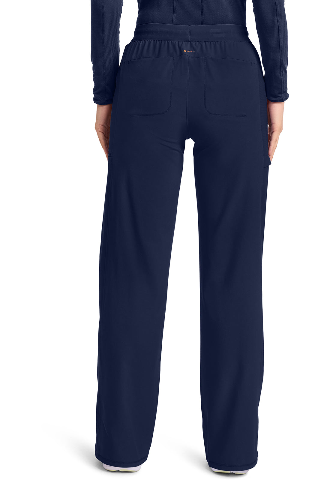 IN028A - Cherokee Women's 6-Pocket Wide Leg Pant