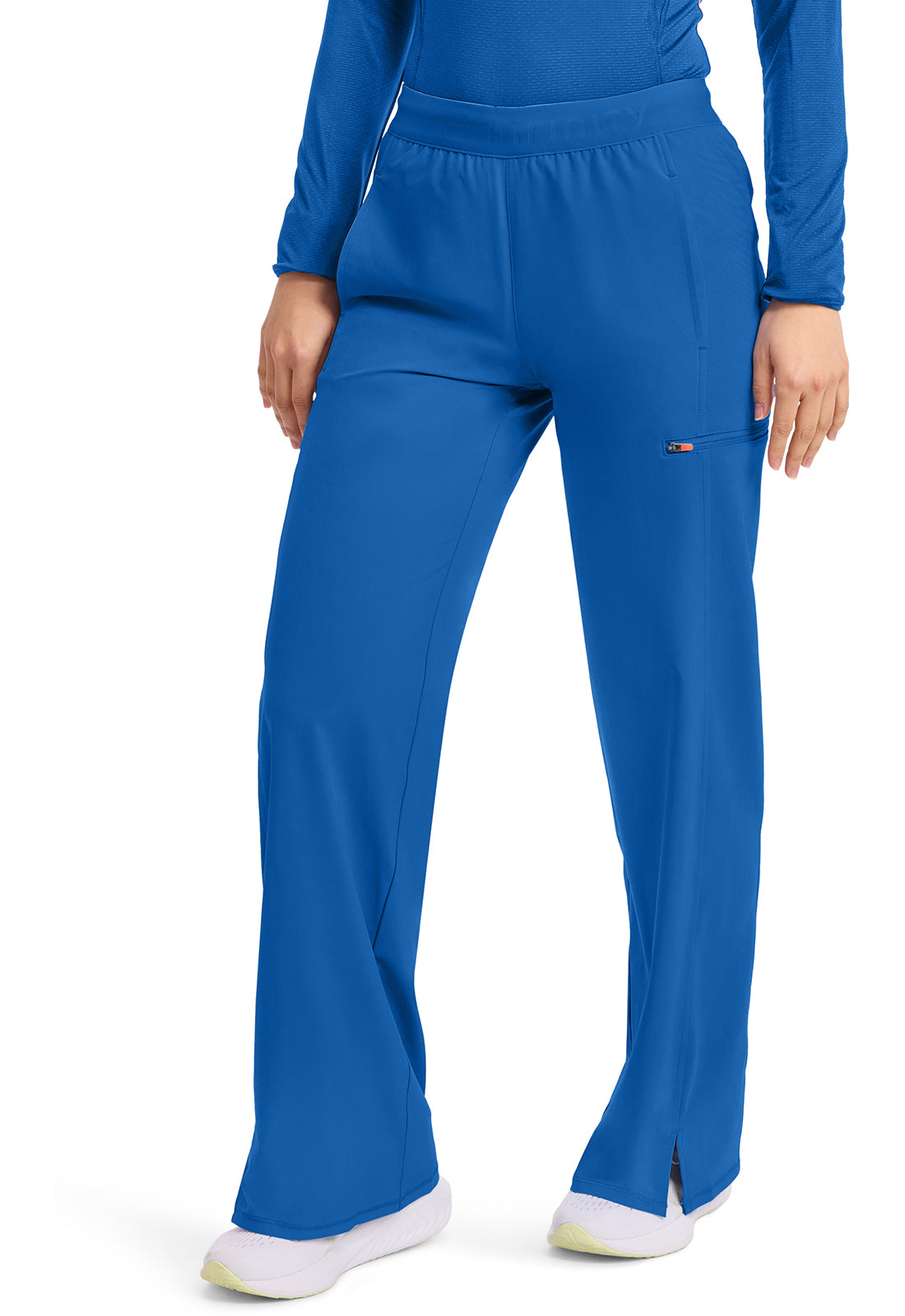 IN028A - Cherokee Women's 6-Pocket Wide Leg Pant