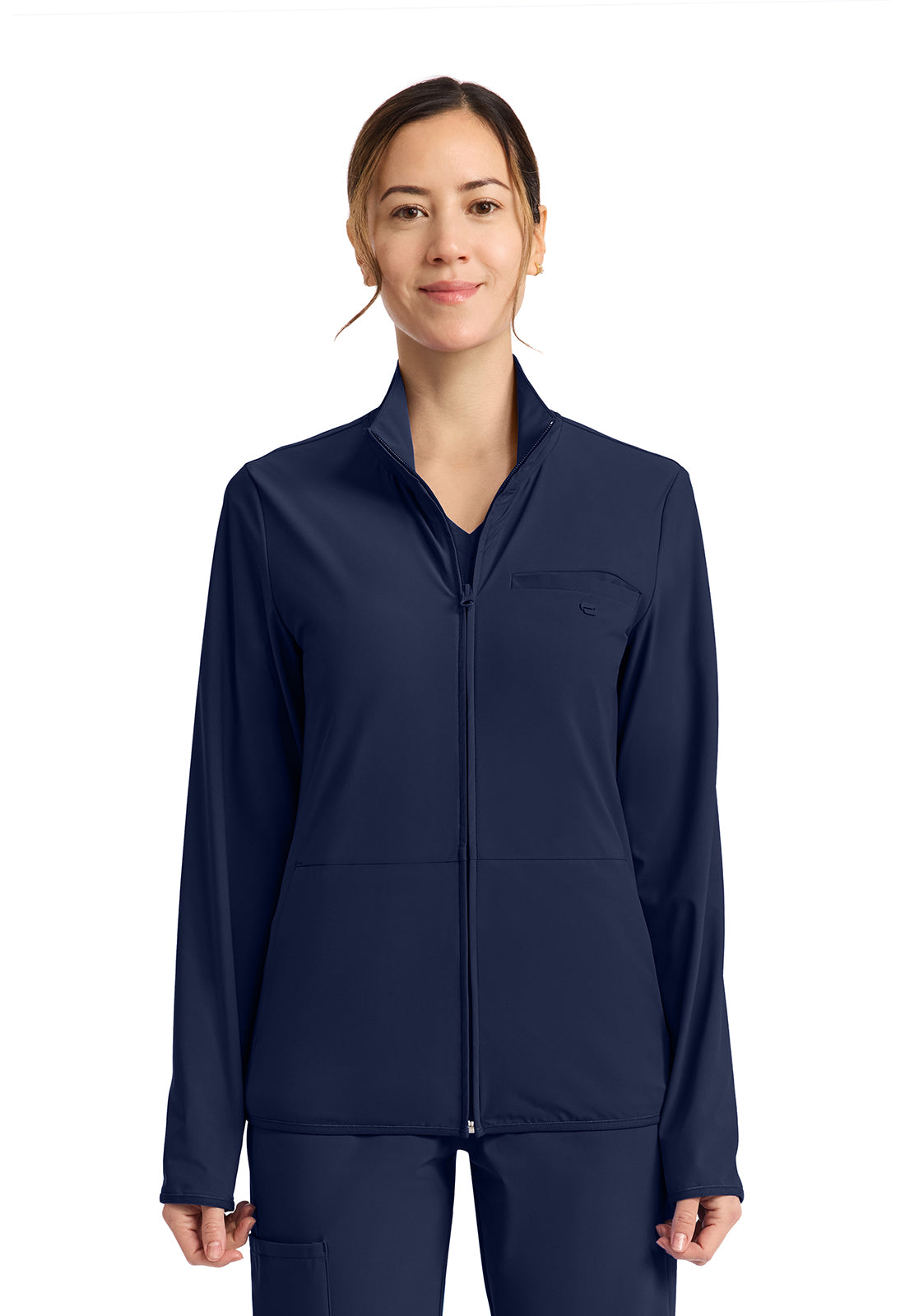 IN525A - Cherokee Women's 3-Pocket Warm-up Jacket