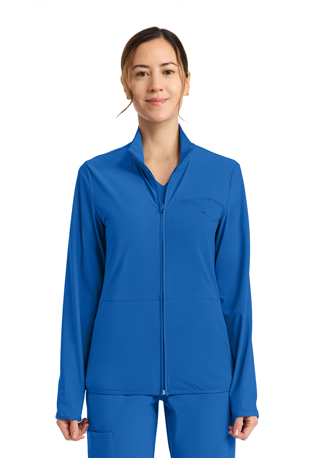 IN525A - Cherokee Women's 3-Pocket Warm-up Jacket