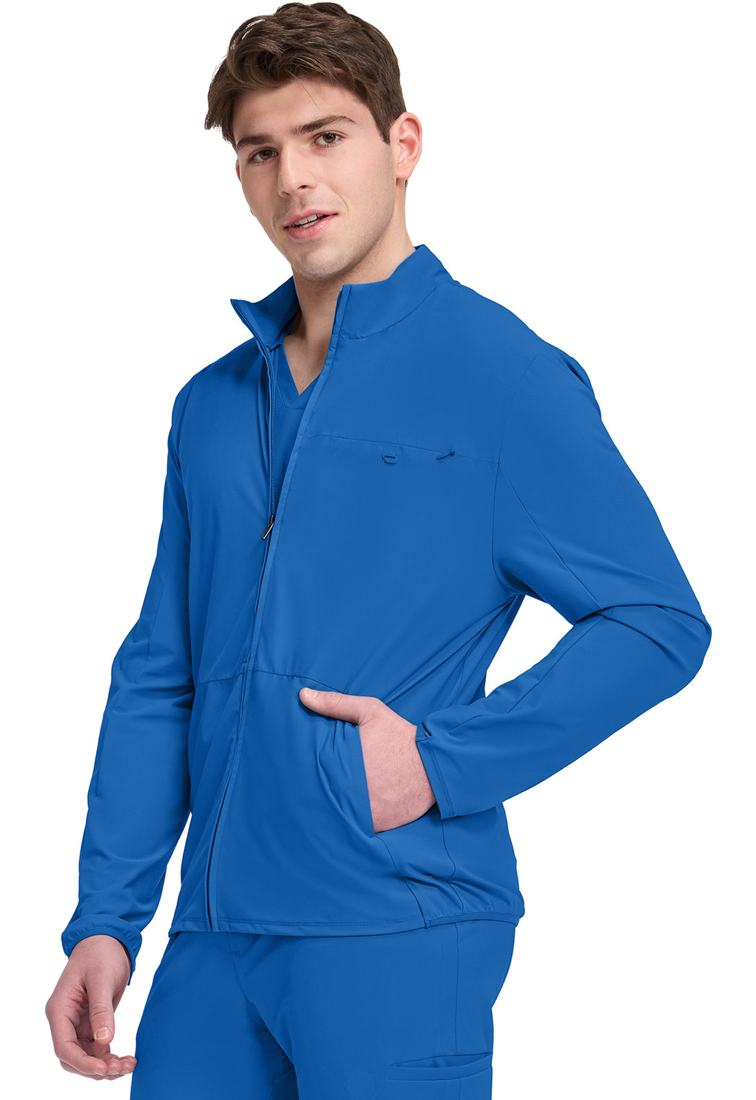 IN527A - Cherokee Men's 3-Pocket Warm-up Jacket