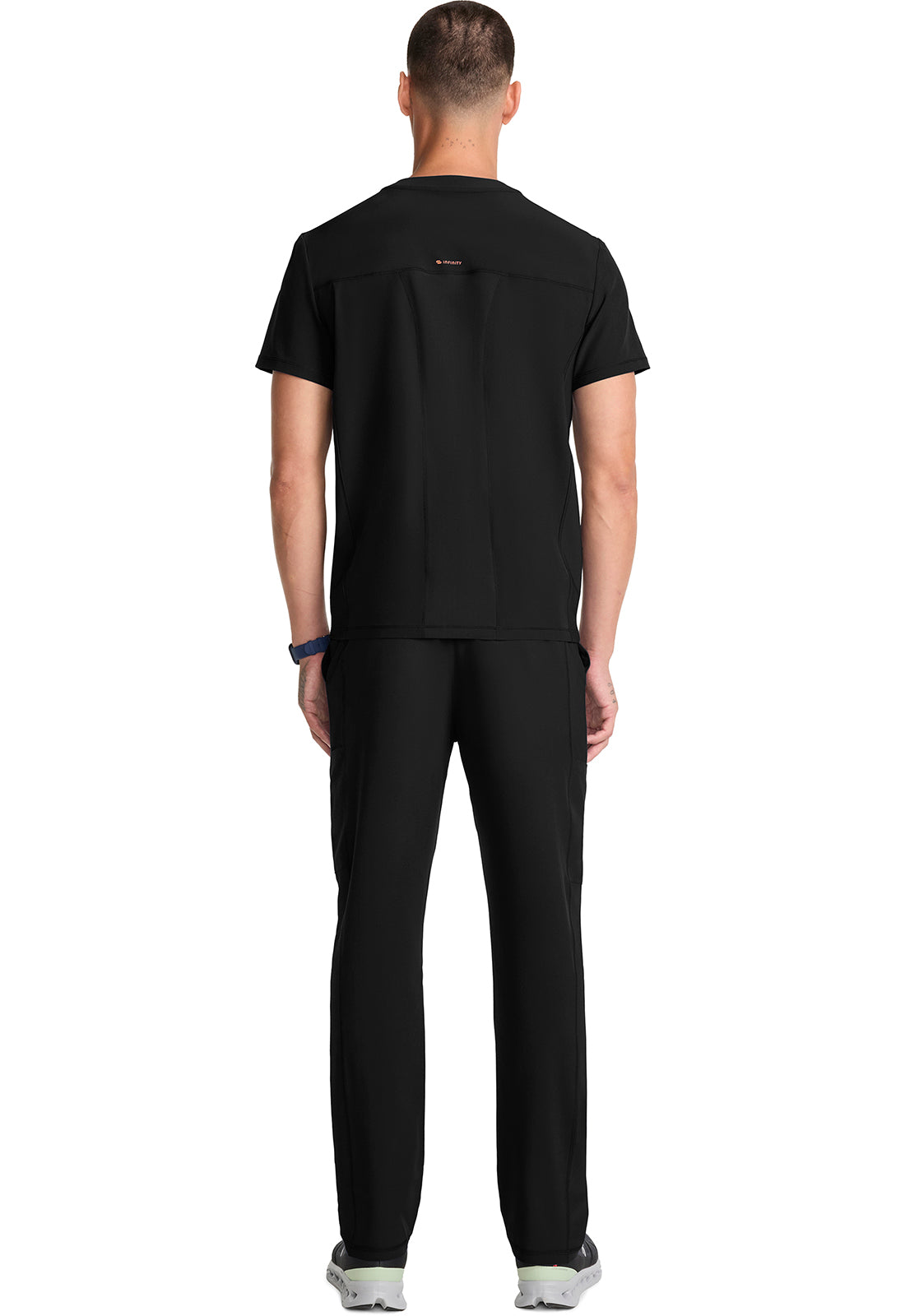IN646A - Cherokee Men's Tuck-in Crew Neck Top