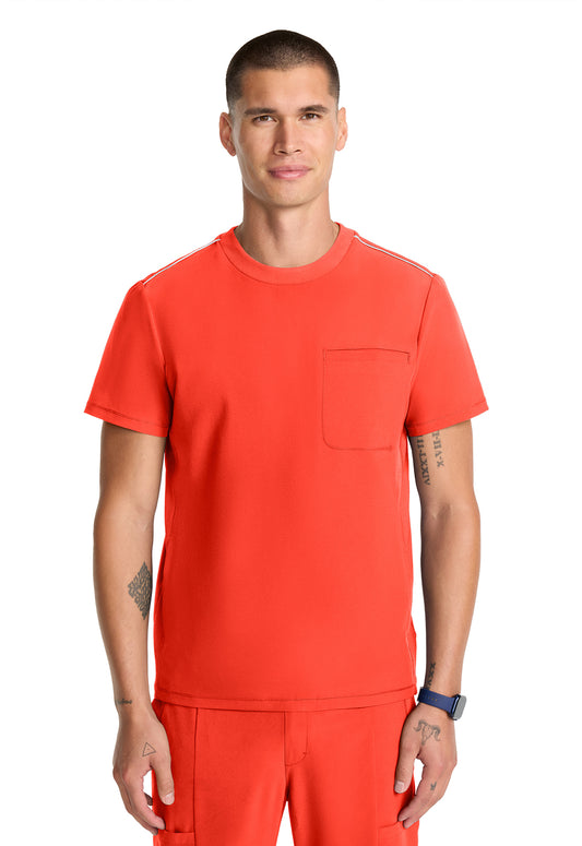 Cherokee Men's Tuck-in Crew Neck Top