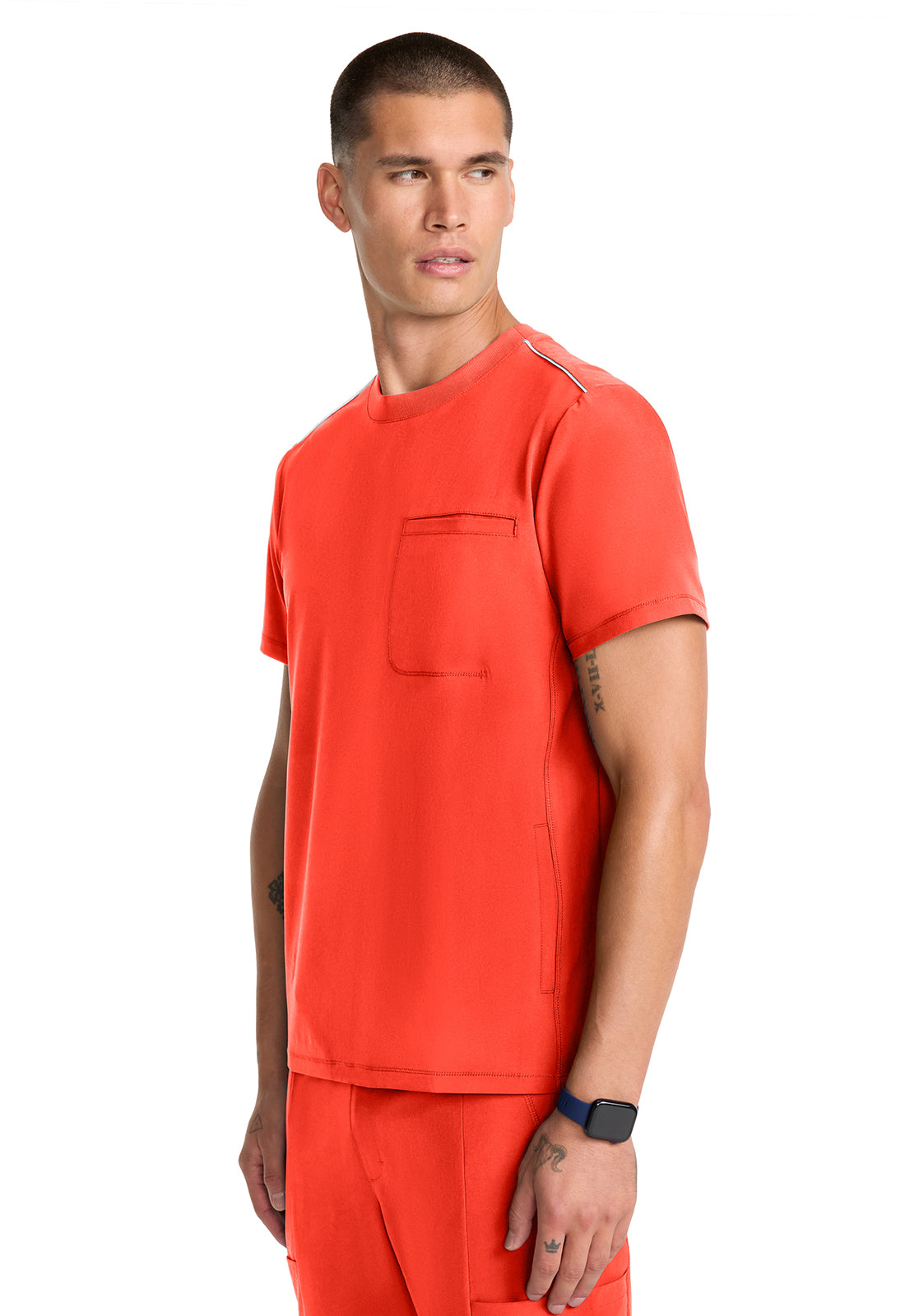 IN646A - Cherokee Men's Tuck-in Crew Neck Top