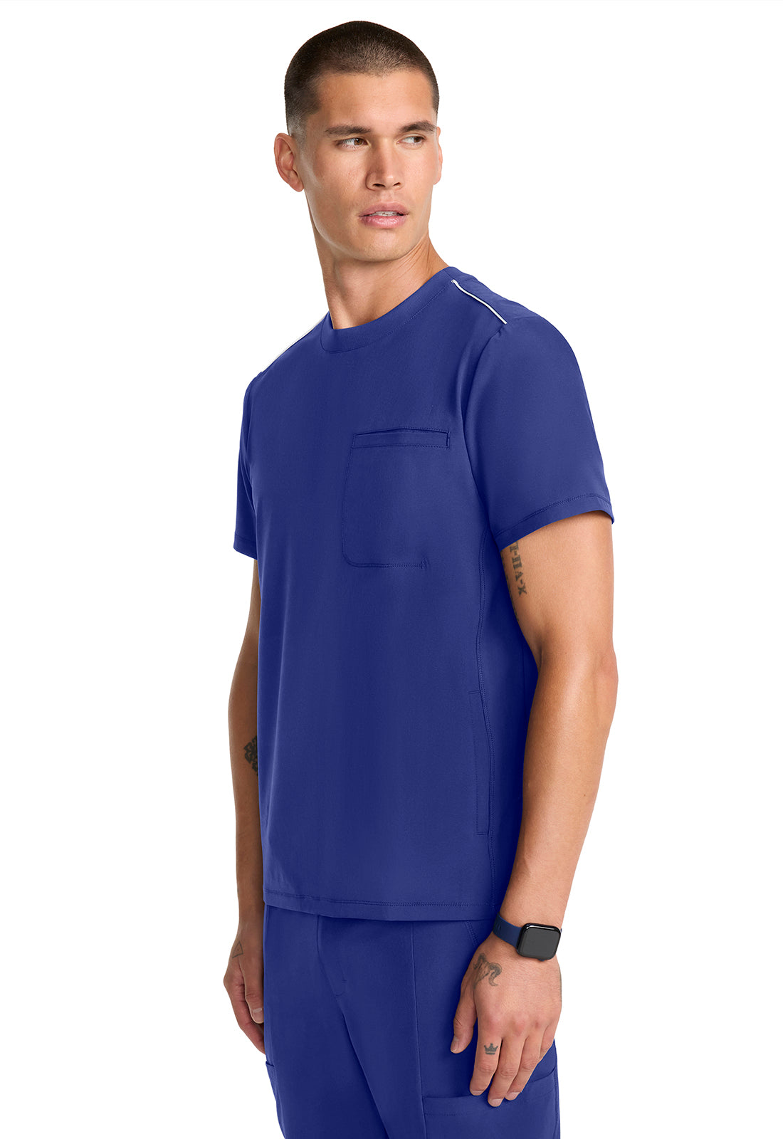 IN646A - Cherokee Men's Tuck-in Crew Neck Top