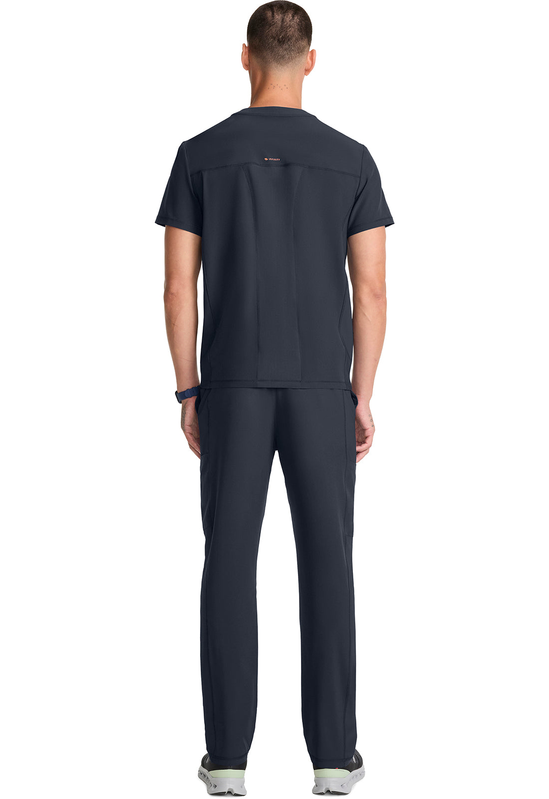IN646A - Cherokee Men's Tuck-in Crew Neck Top