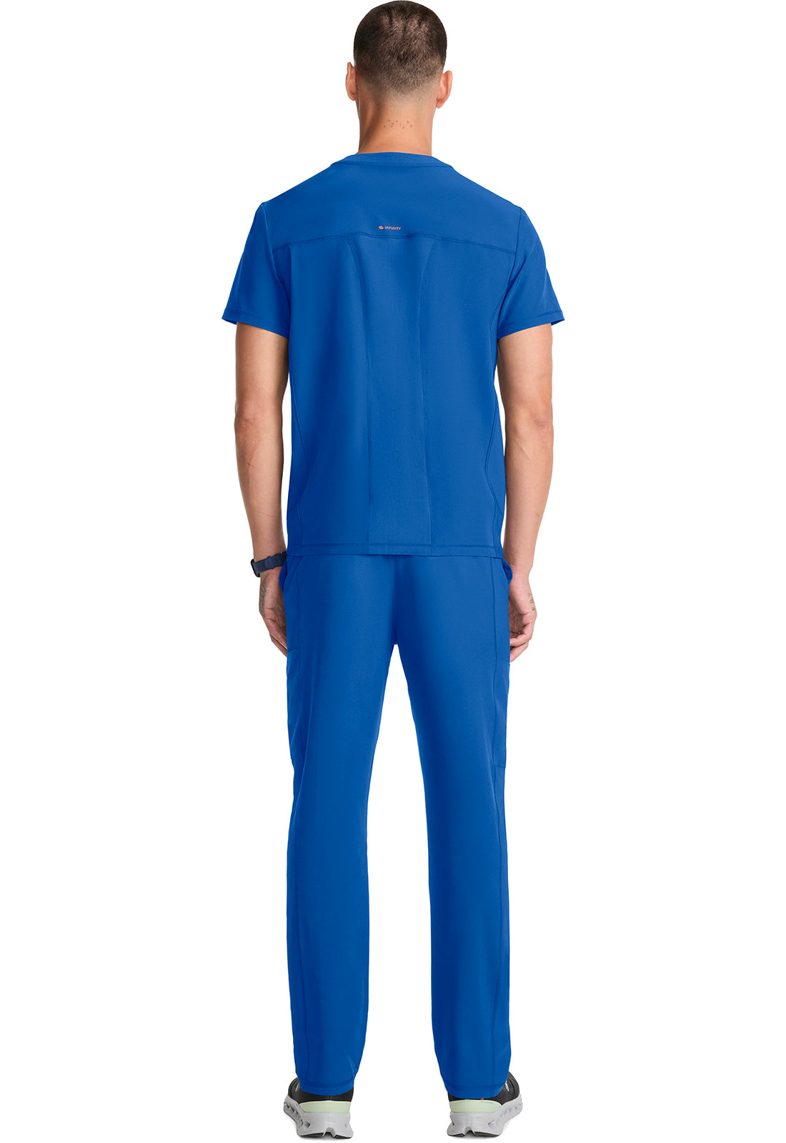 IN646A - Cherokee Men's Tuck-in Crew Neck Top