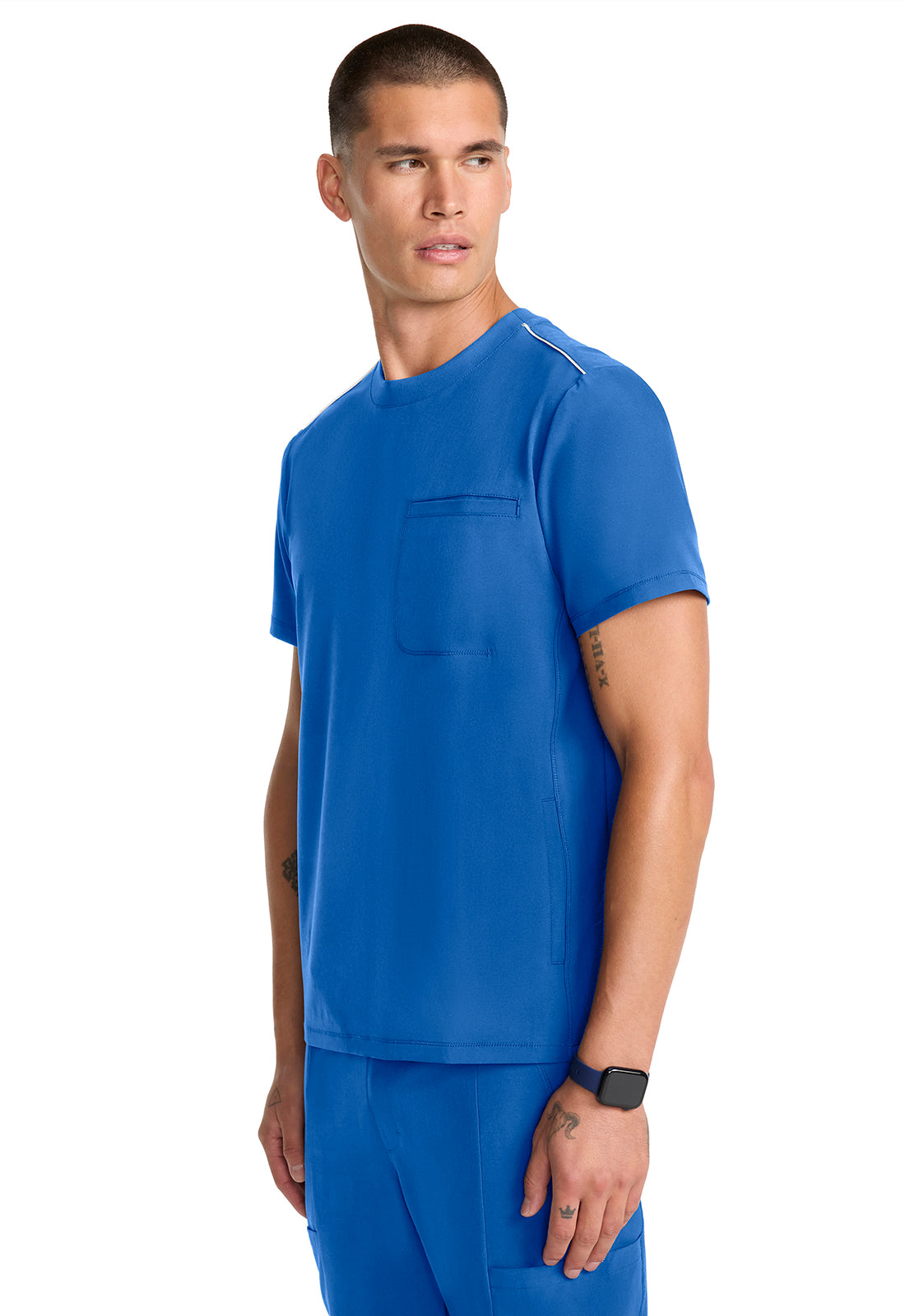 IN646A - Cherokee Men's Tuck-in Crew Neck Top
