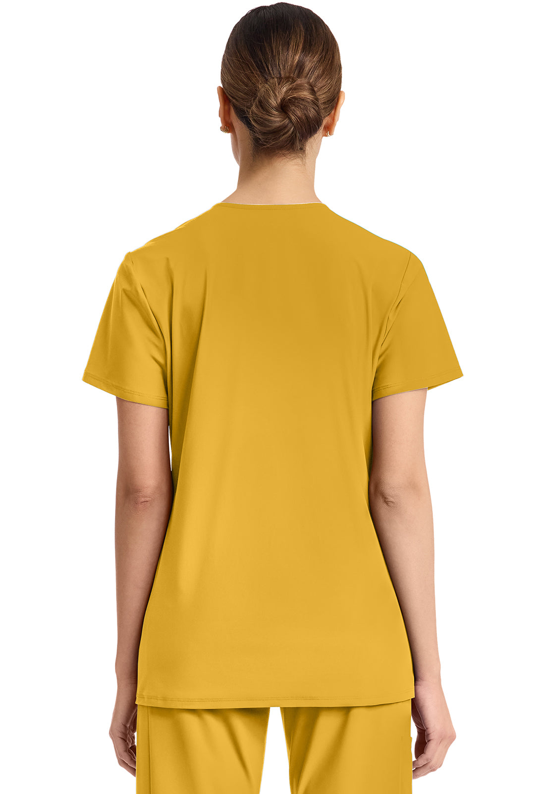 IN647A - Cherokee Women's 2-Pocket V-Neck Top