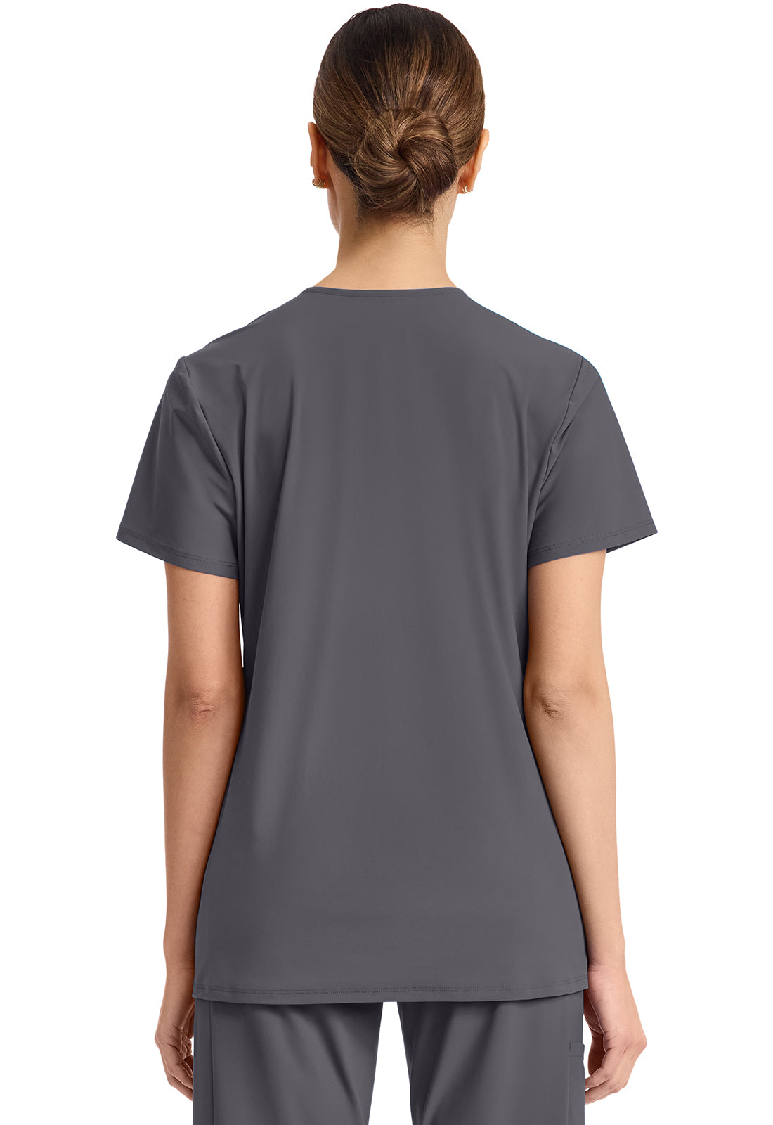 IN647A - Cherokee Women's 2-Pocket V-Neck Top