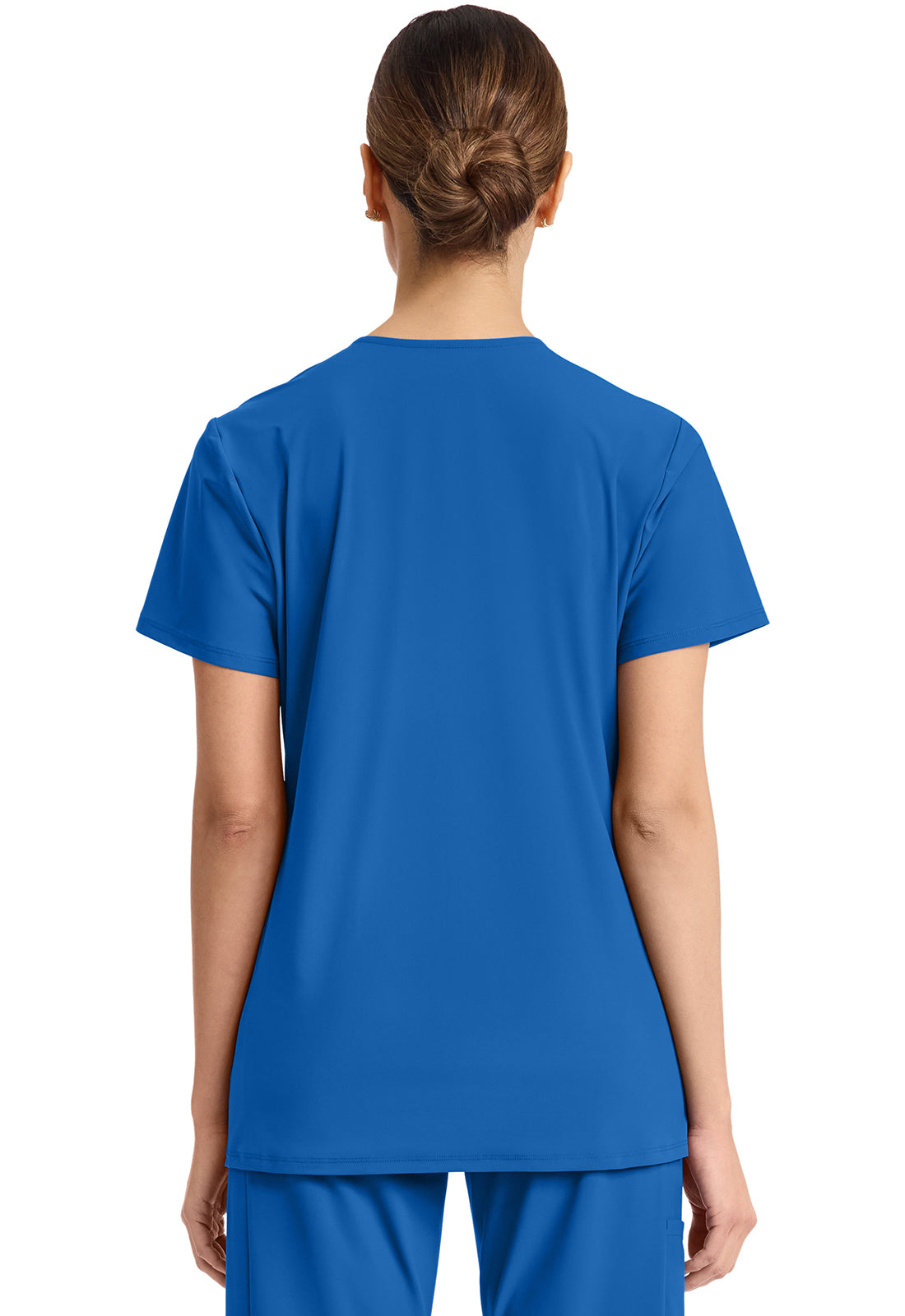 IN647A - Cherokee Women's 2-Pocket V-Neck Top