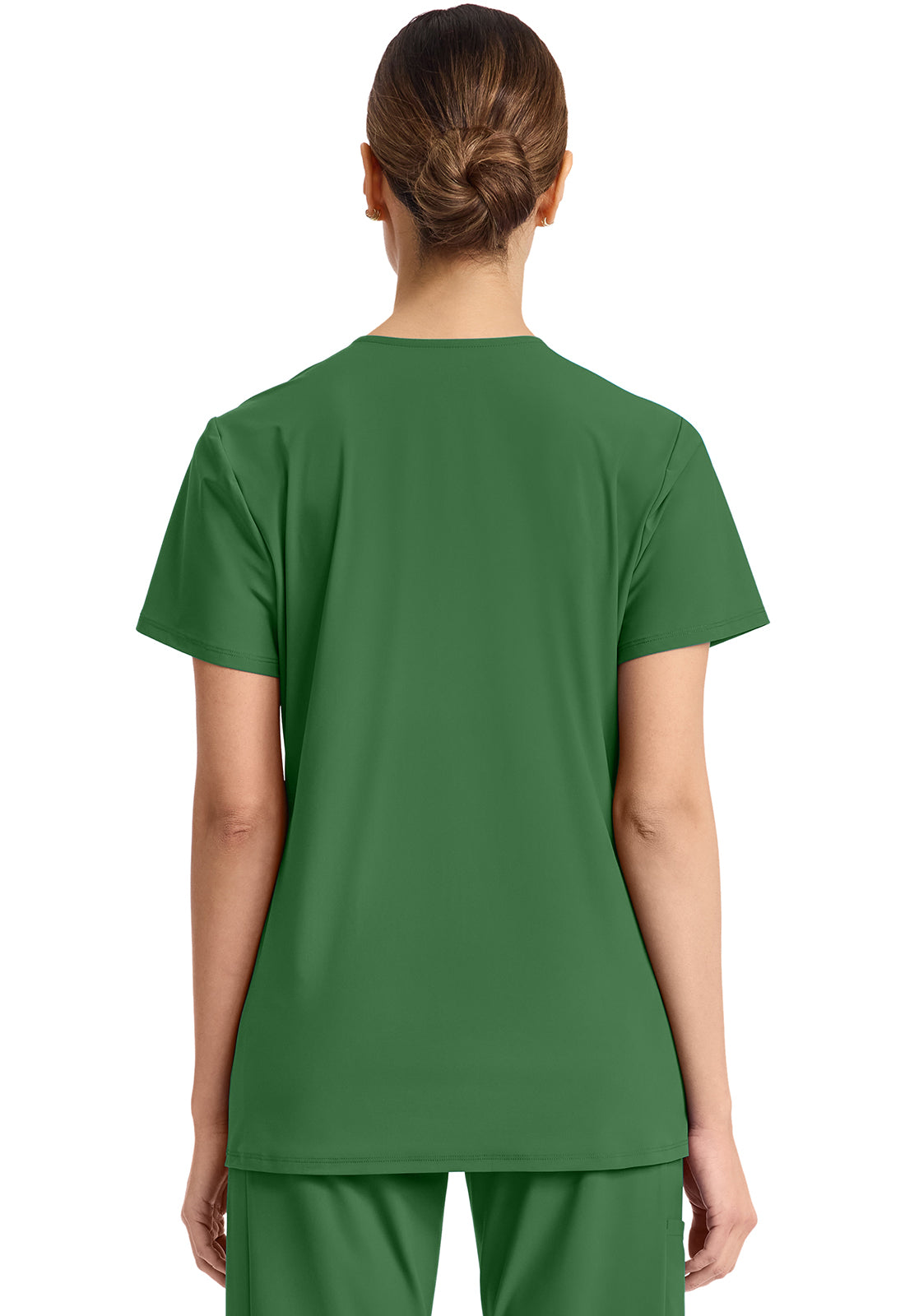 IN647A - Cherokee Women's 2-Pocket V-Neck Top