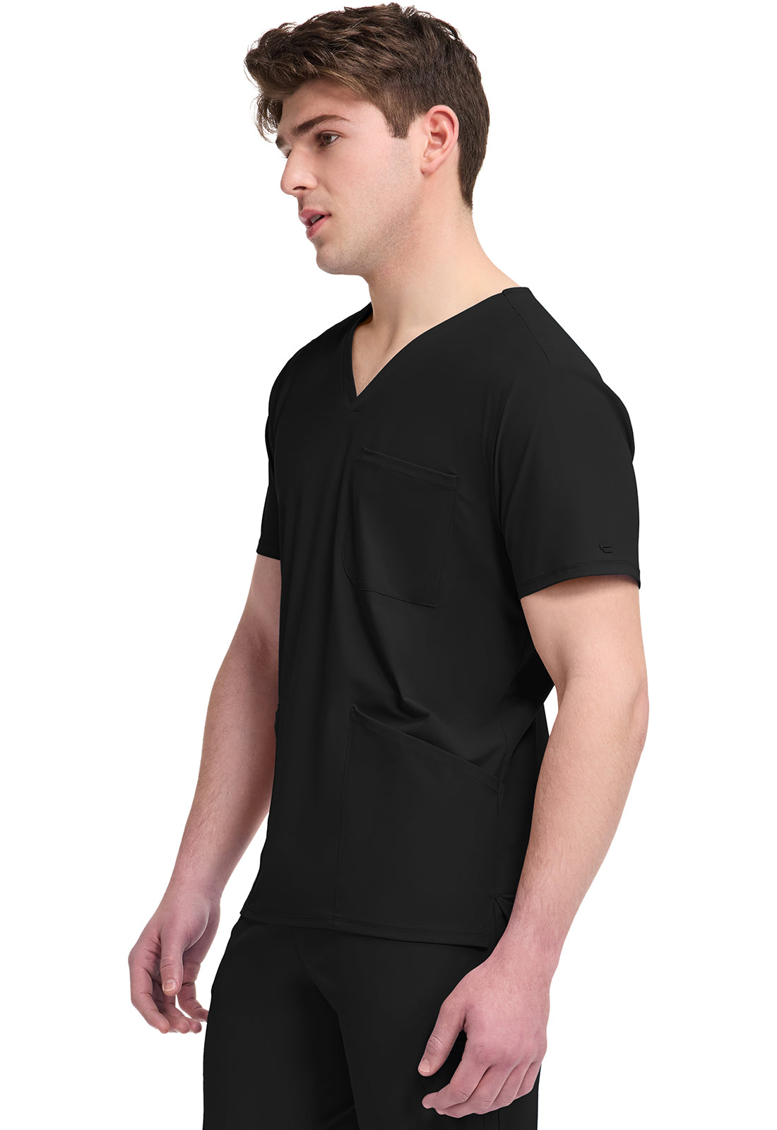 IN651A - Cherokee Men's 3 Pocket V-Neck Top