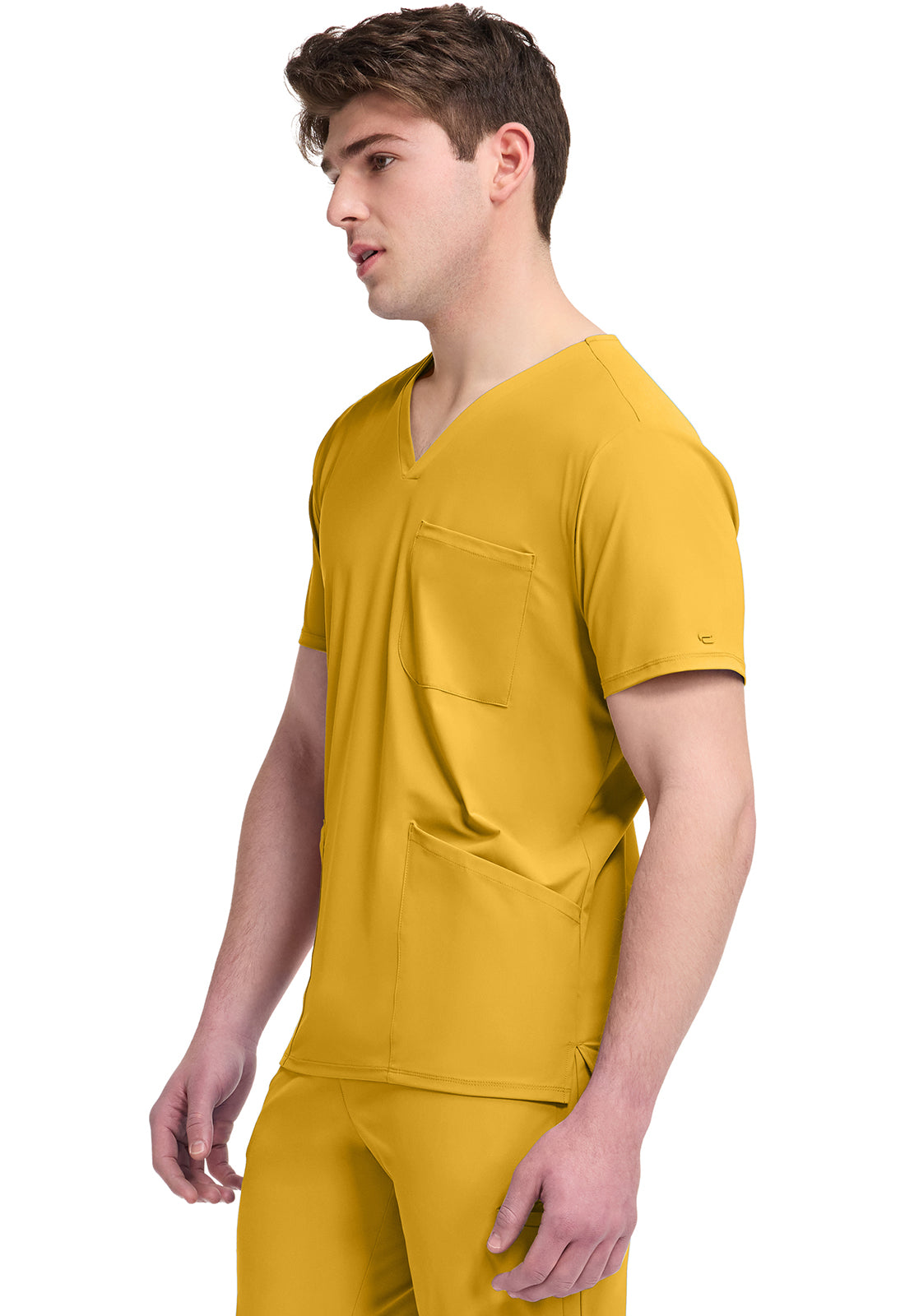 IN651A - Cherokee Men's 3 Pocket V-Neck Top