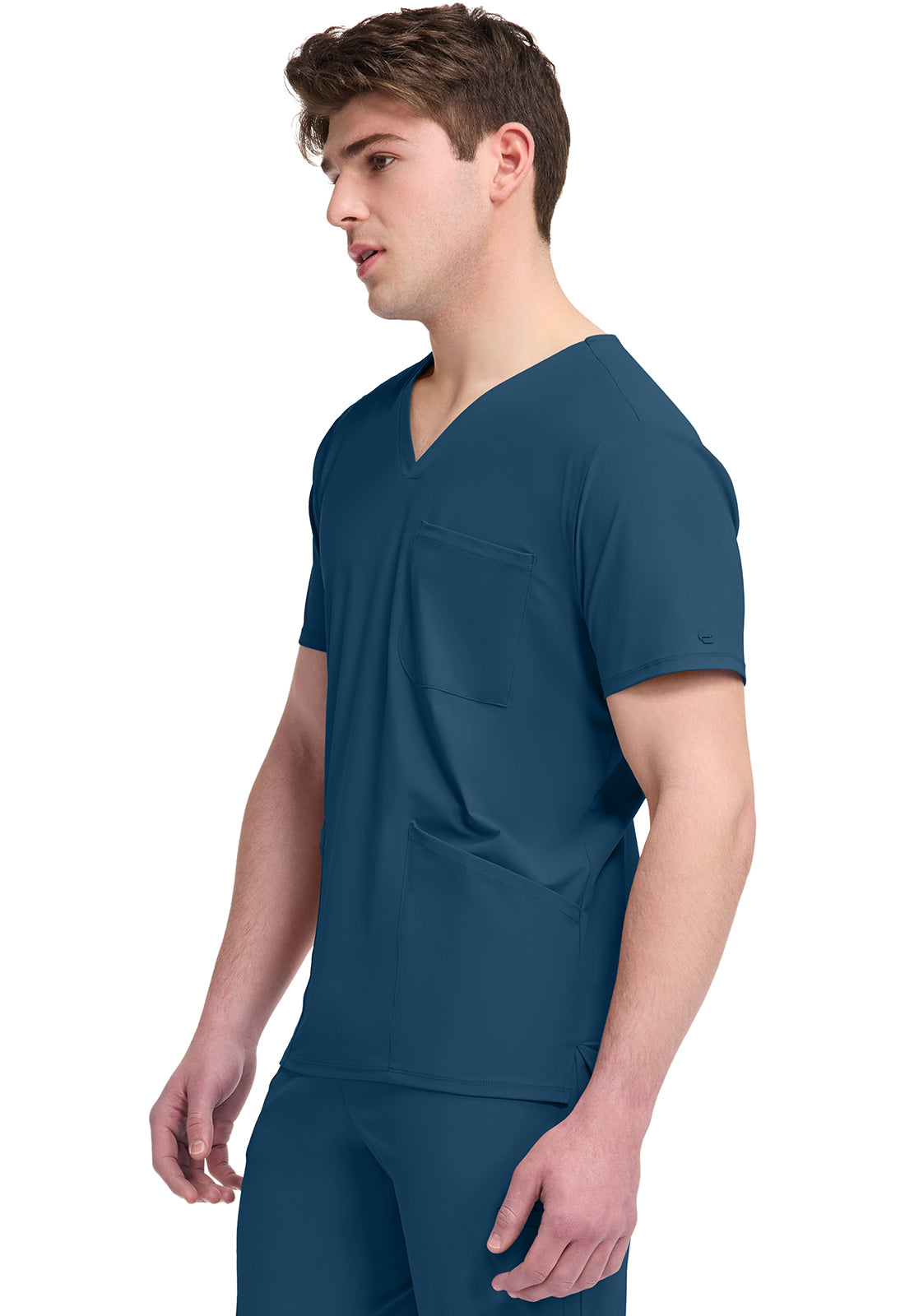 IN651A - Cherokee Men's 3 Pocket V-Neck Top