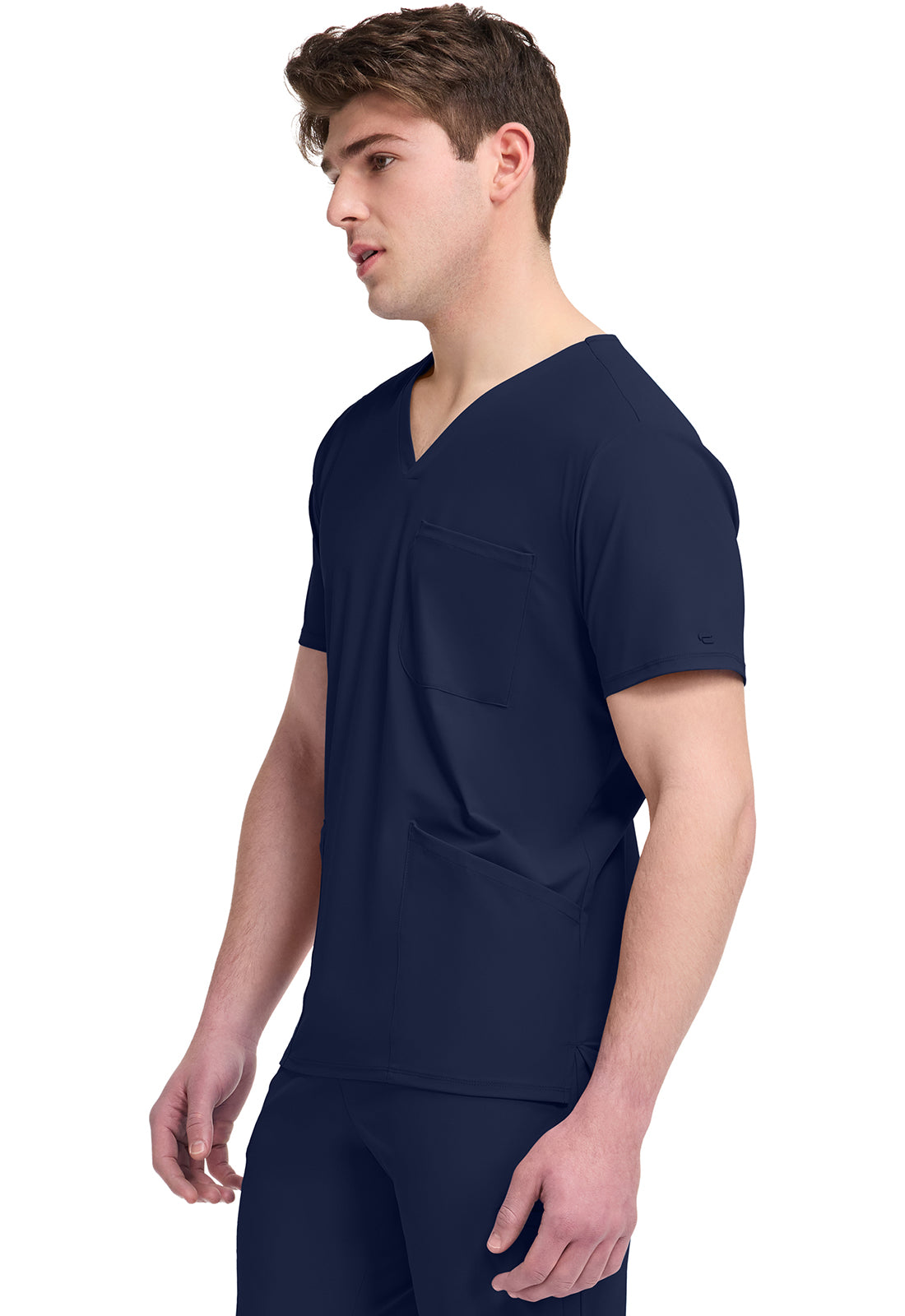 IN651A - Cherokee Men's 3 Pocket V-Neck Top