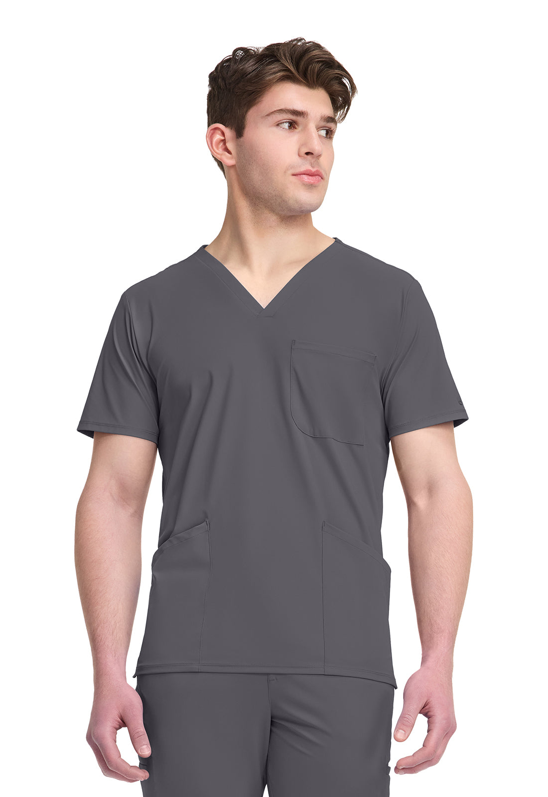 IN651A - Cherokee Men's 3 Pocket V-Neck Top