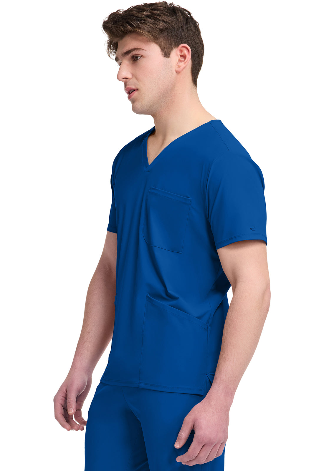 IN651A - Cherokee Men's 3 Pocket V-Neck Top