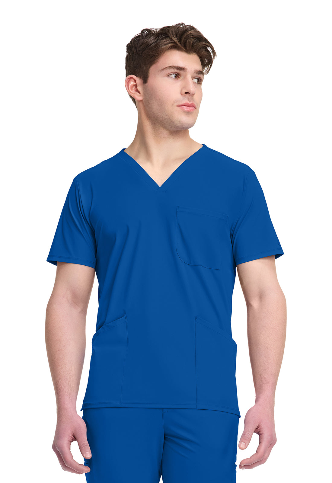 IN651A - Cherokee Men's 3 Pocket V-Neck Top