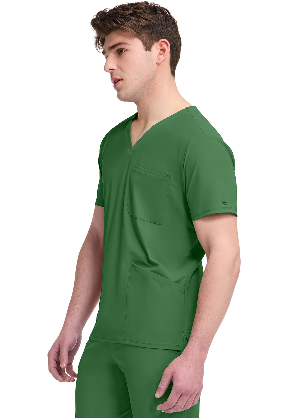 IN651A - Cherokee Men's 3 Pocket V-Neck Top
