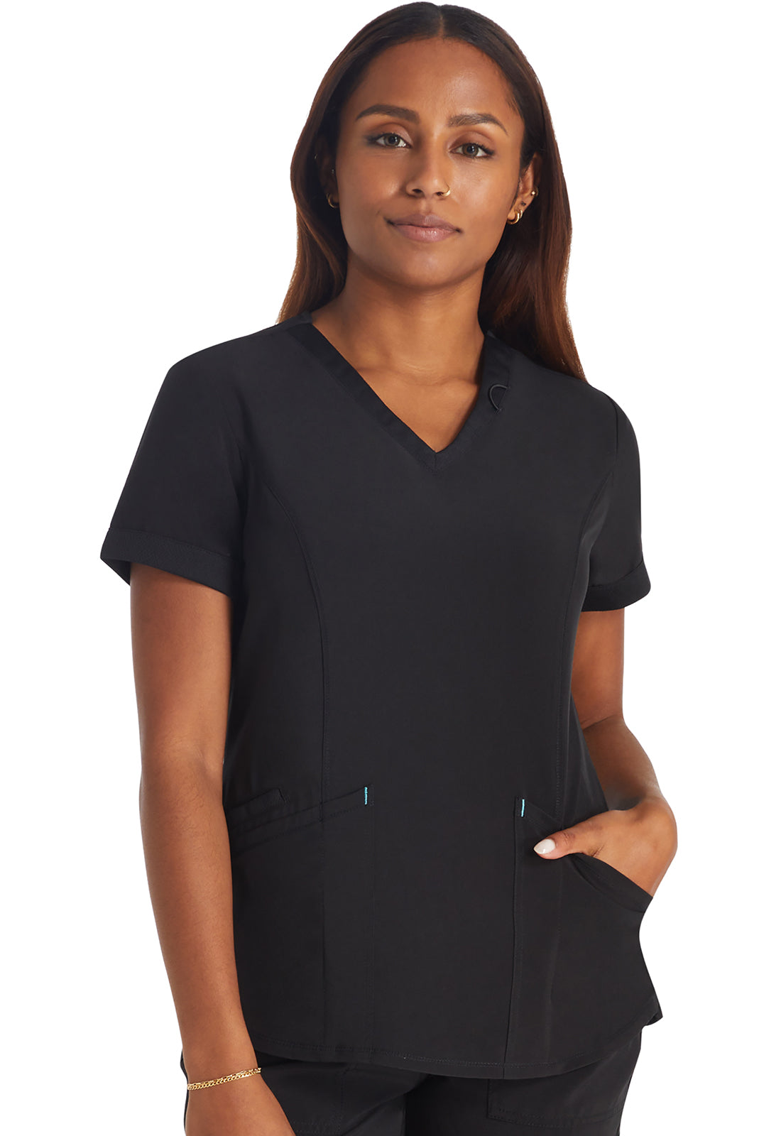 IP790A-Cherokee- Women V-Neck Top